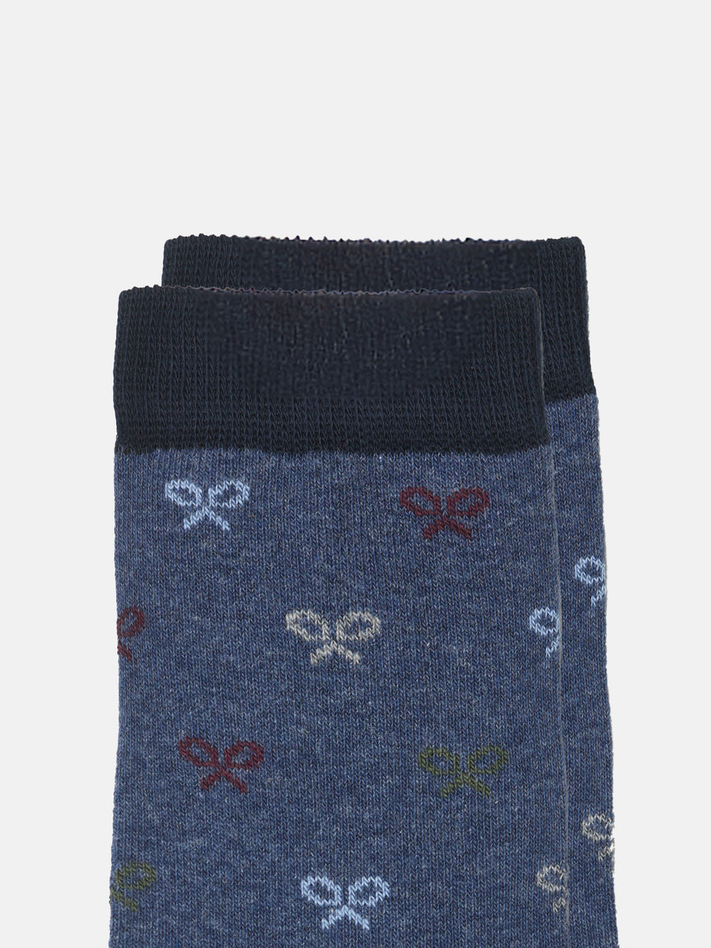 Chaussettes multi-raquettes bleues pour enfants