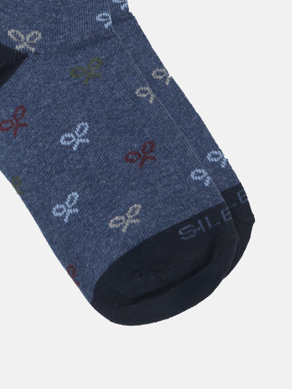 Chaussettes multi-raquettes bleues pour enfants