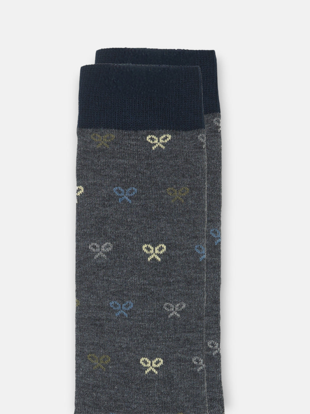 Gray snowshoe socks