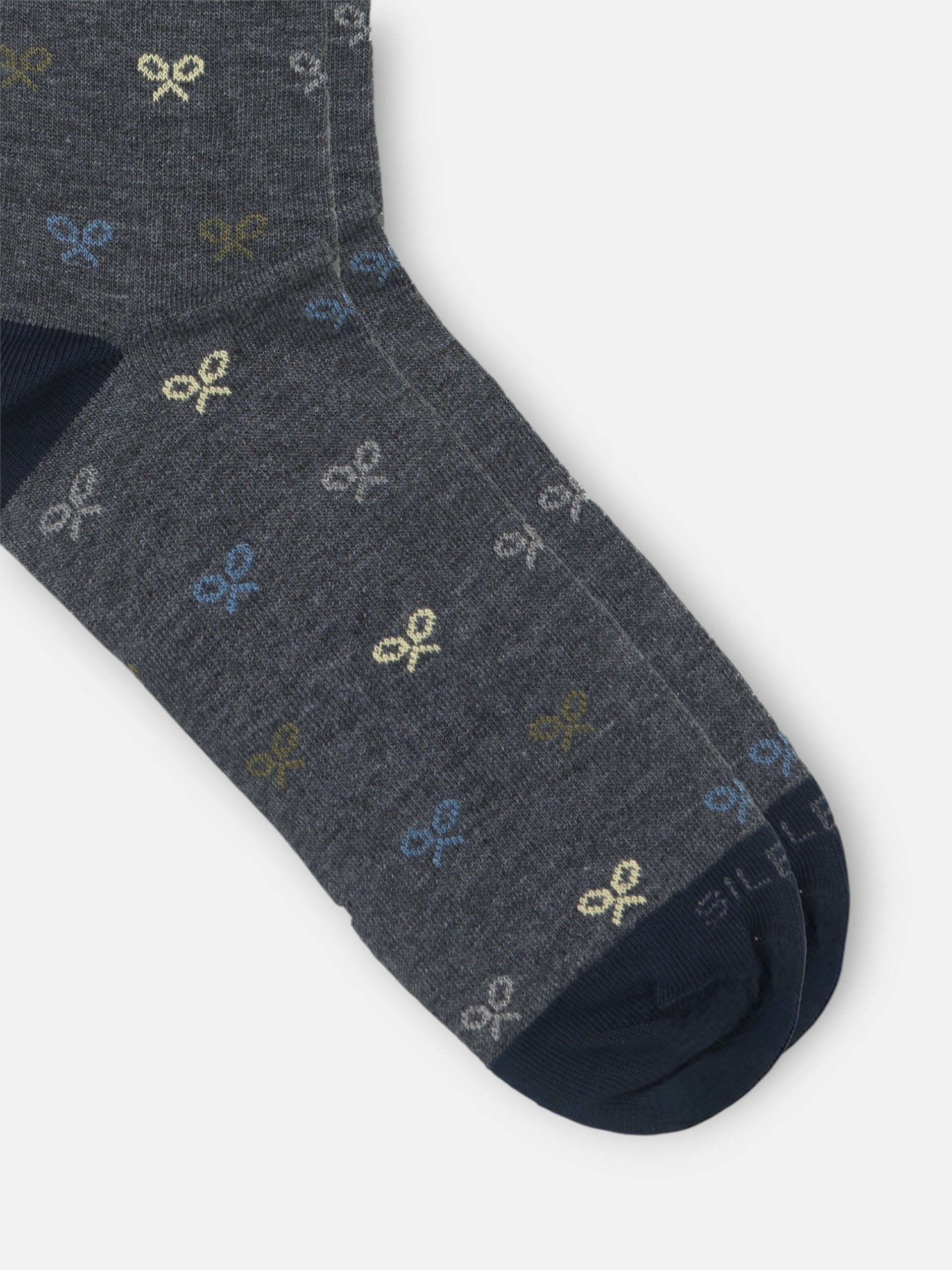 Chaussettes grises pour raquettes