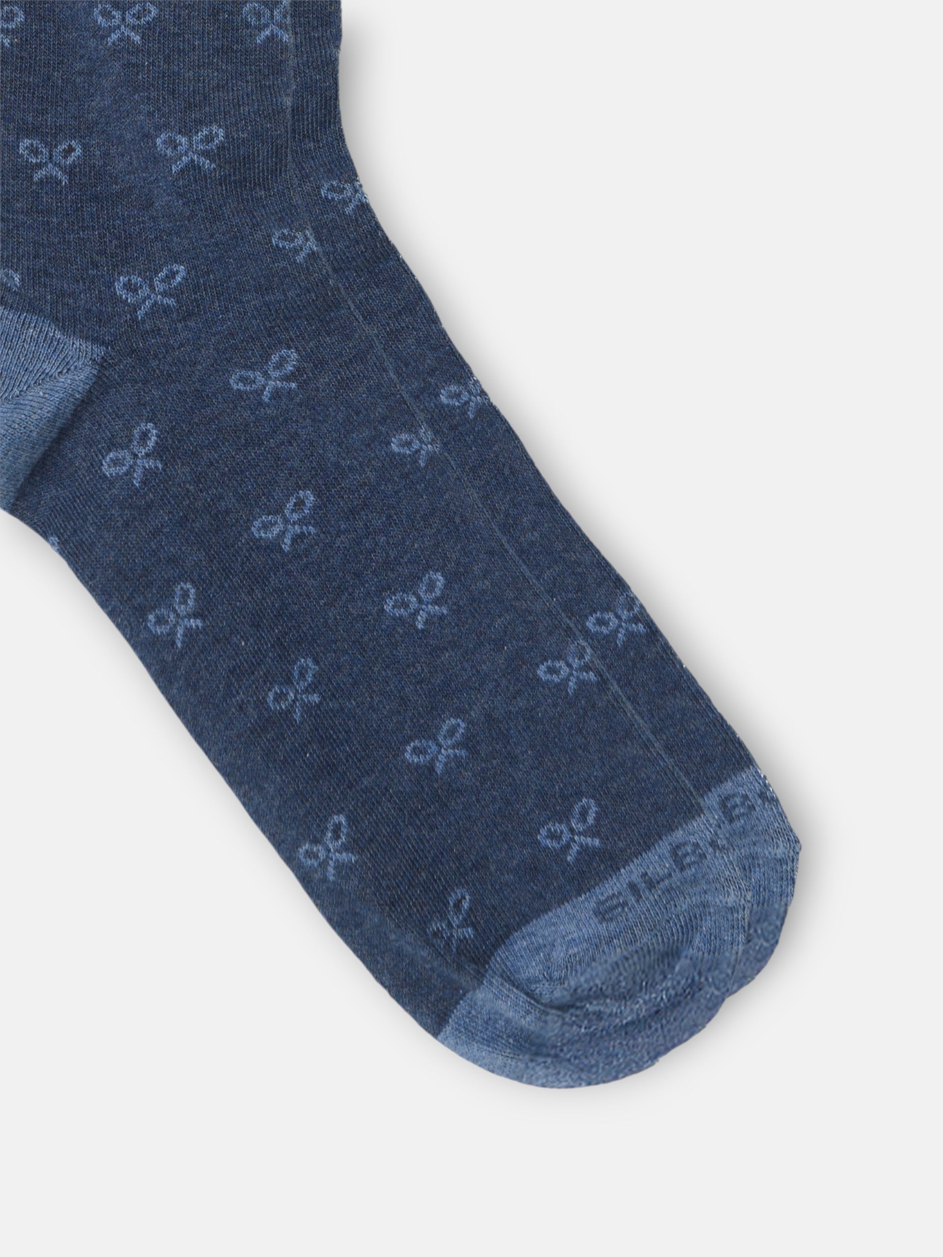 Navy blue multi-racket sock