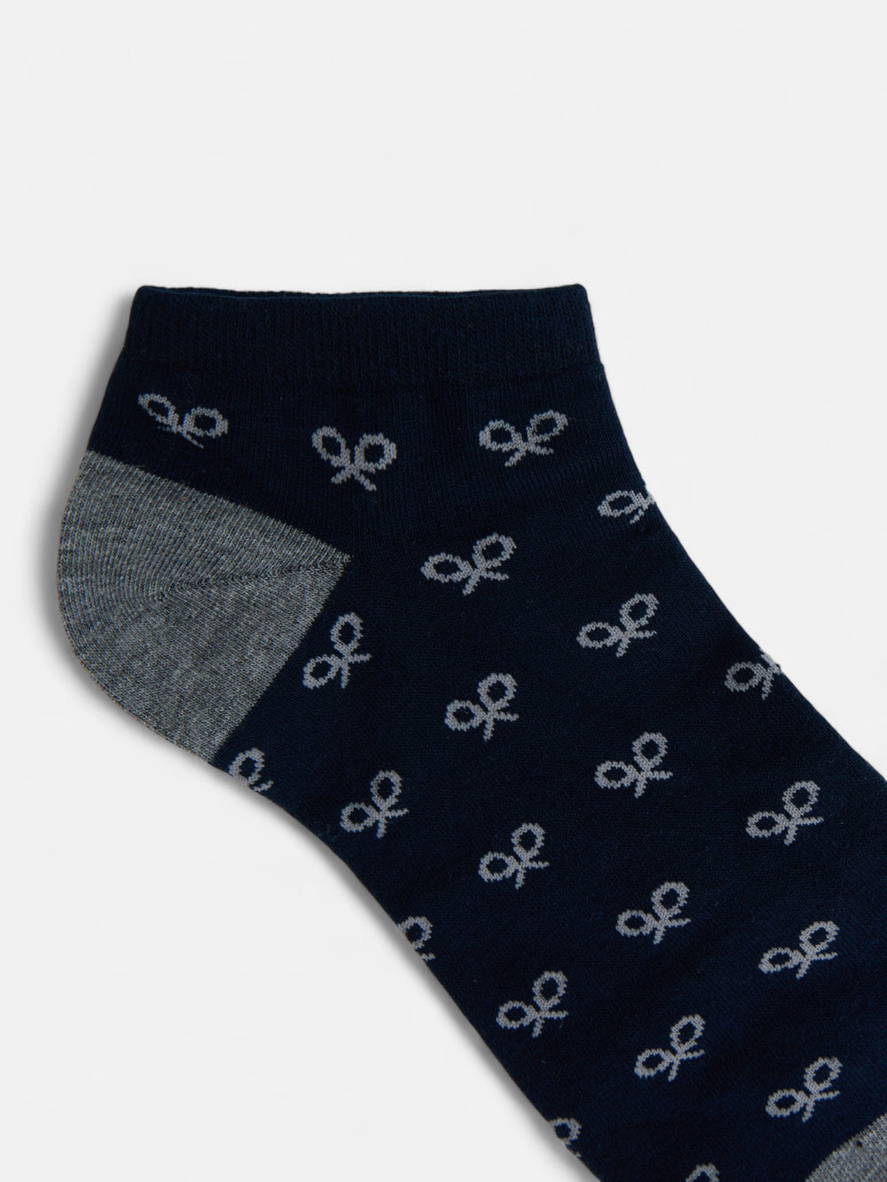 Calcetin tobillero multiraquetas gris