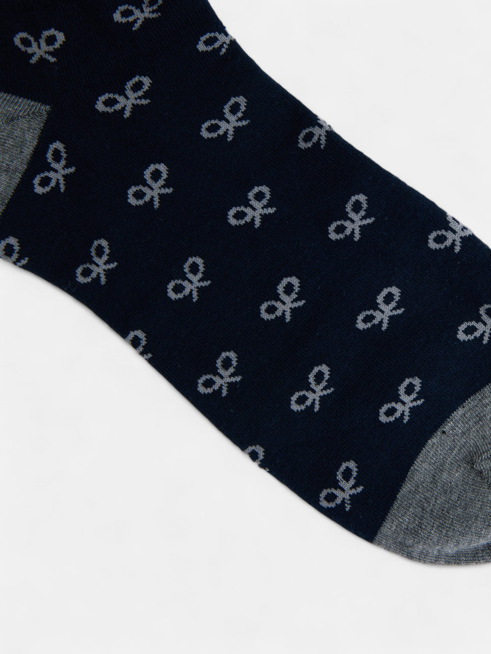 Calcetin tobillero multiraquetas gris