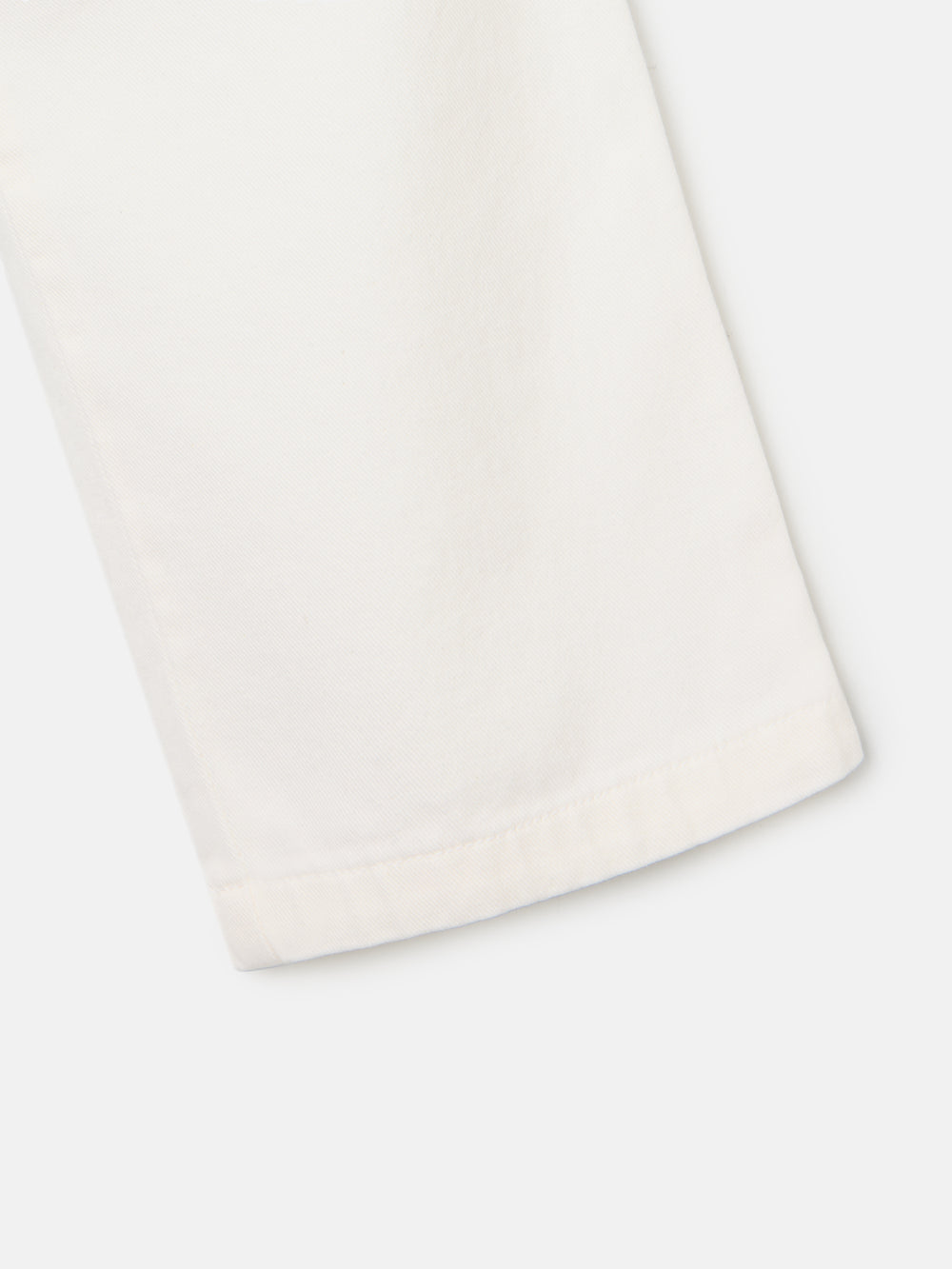 Beige straight pleated sport pants