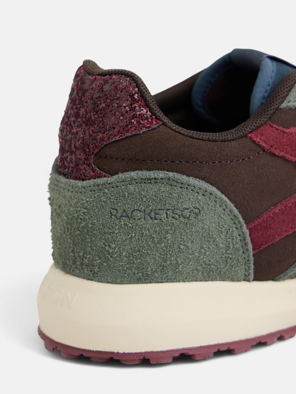 RACKETS09 burgundy sneaker