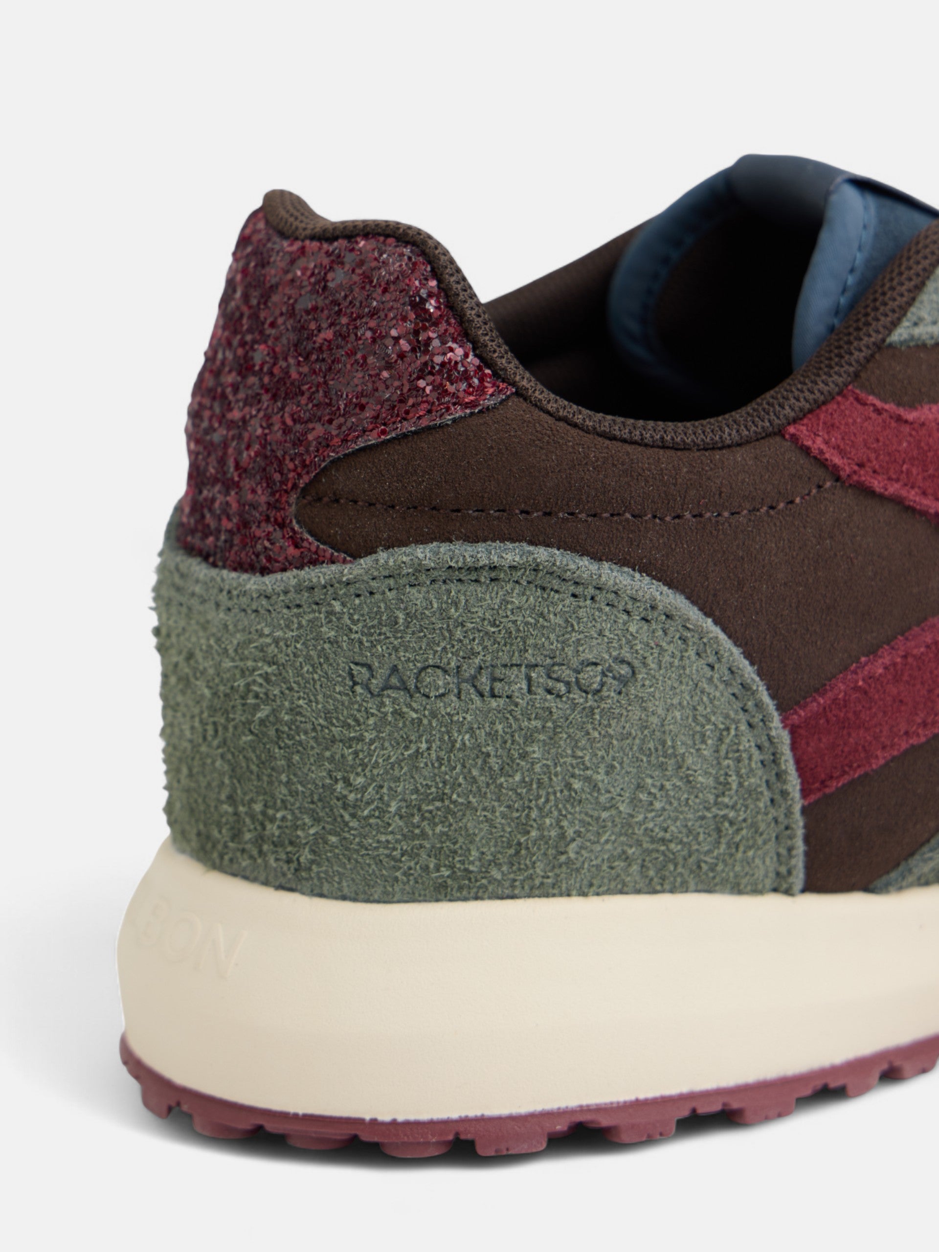 RACKETS09 burgundy sneaker