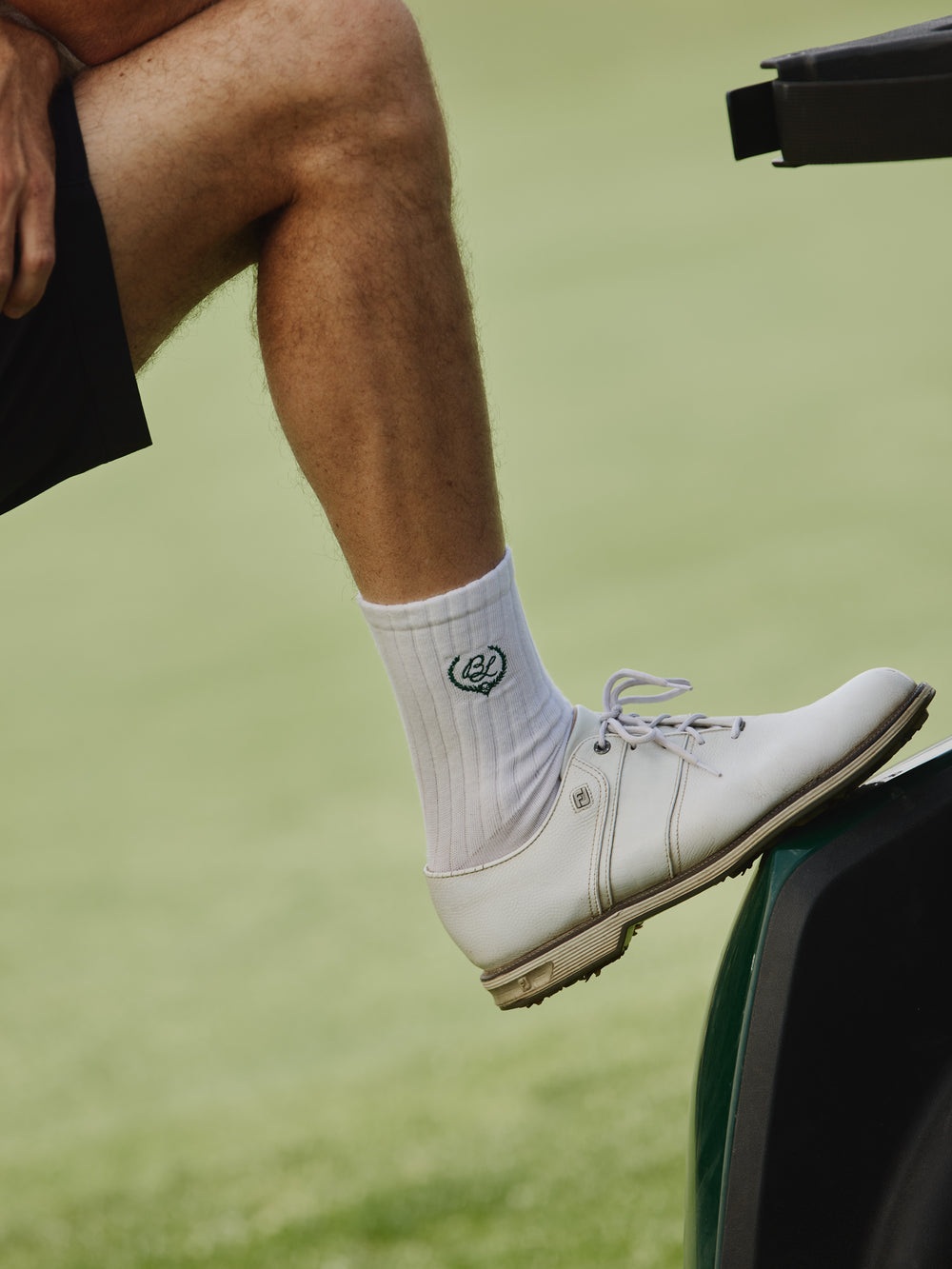 Beltran Lozano High Golf Socks White