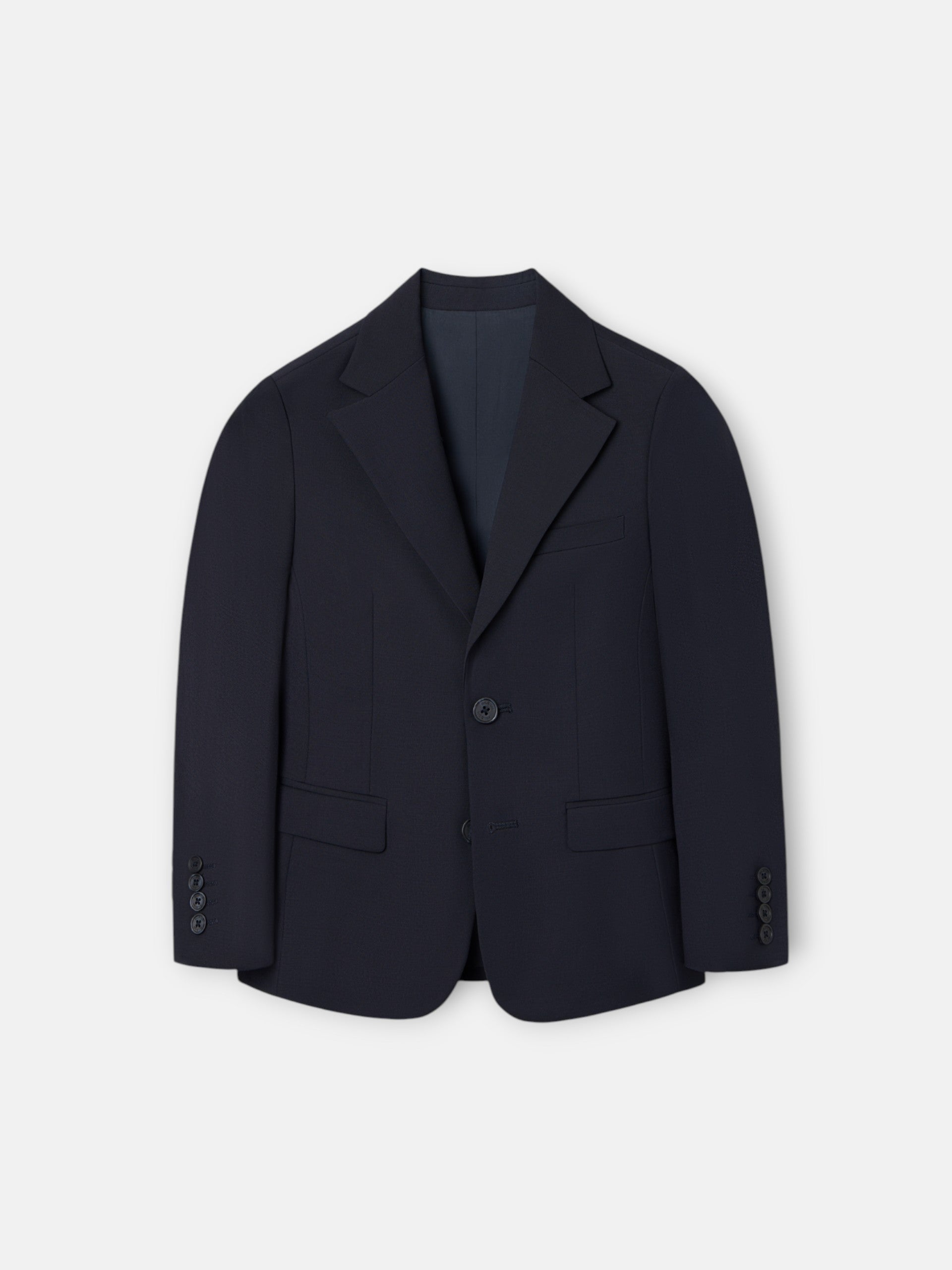 Blazer de fato para crianças azul-marinho
