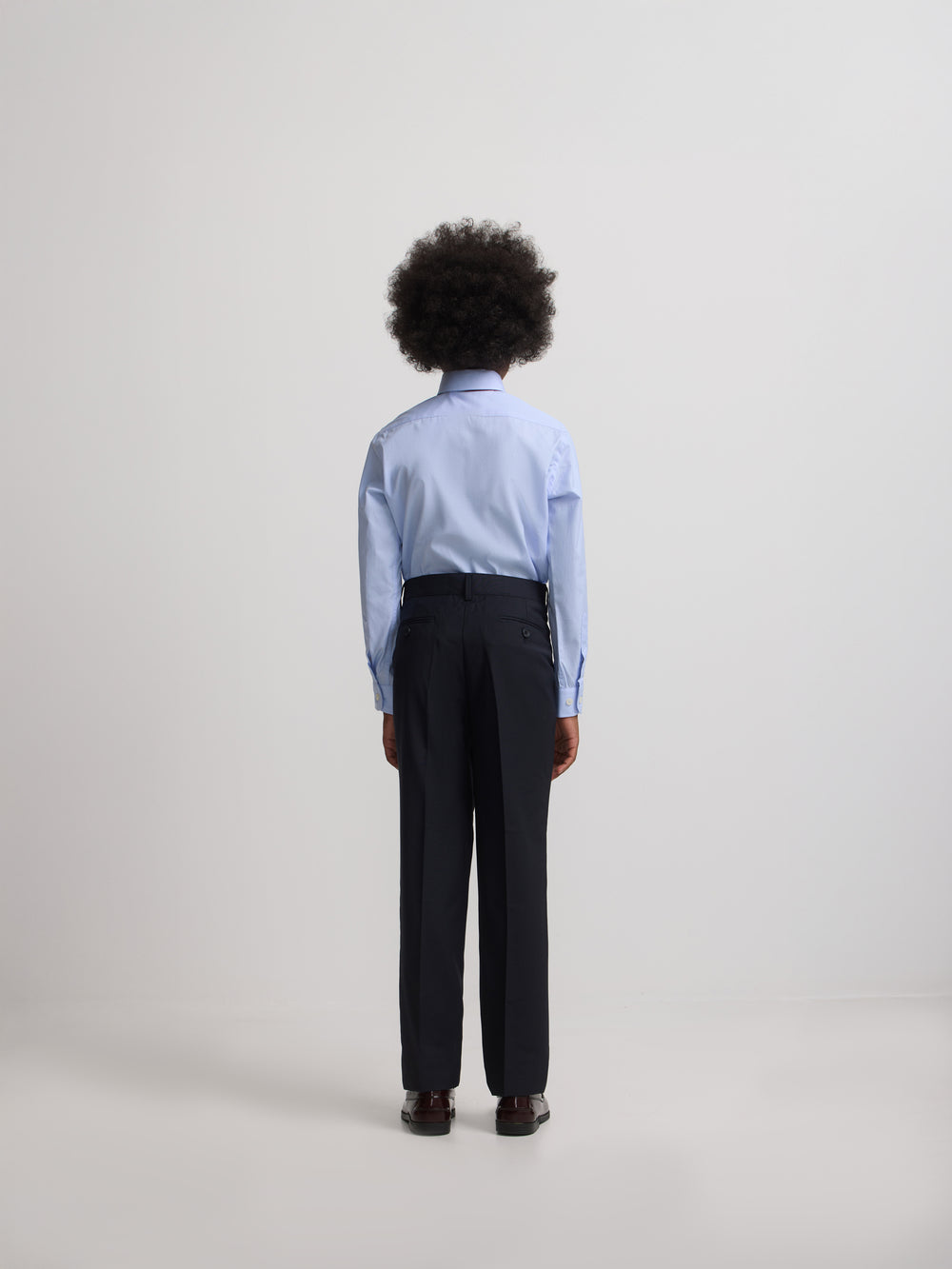 Calças de fato para crianças azul-marinho