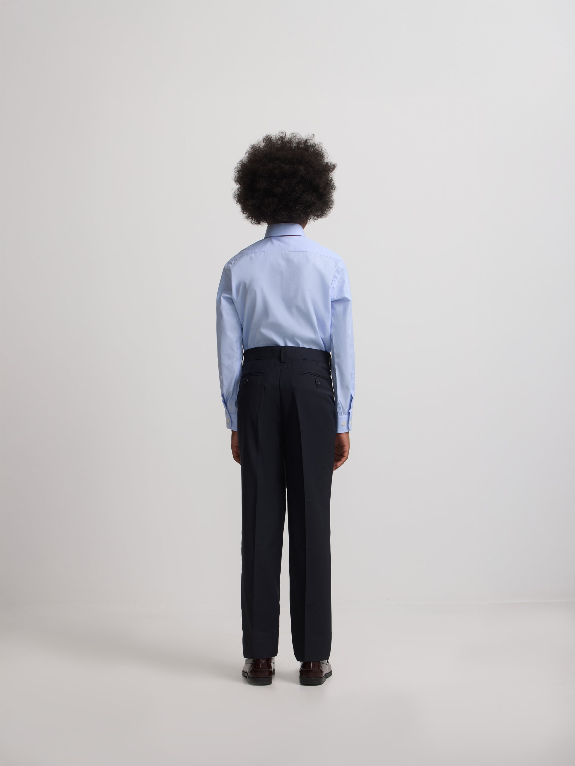 Calças de fato para crianças azul-marinho