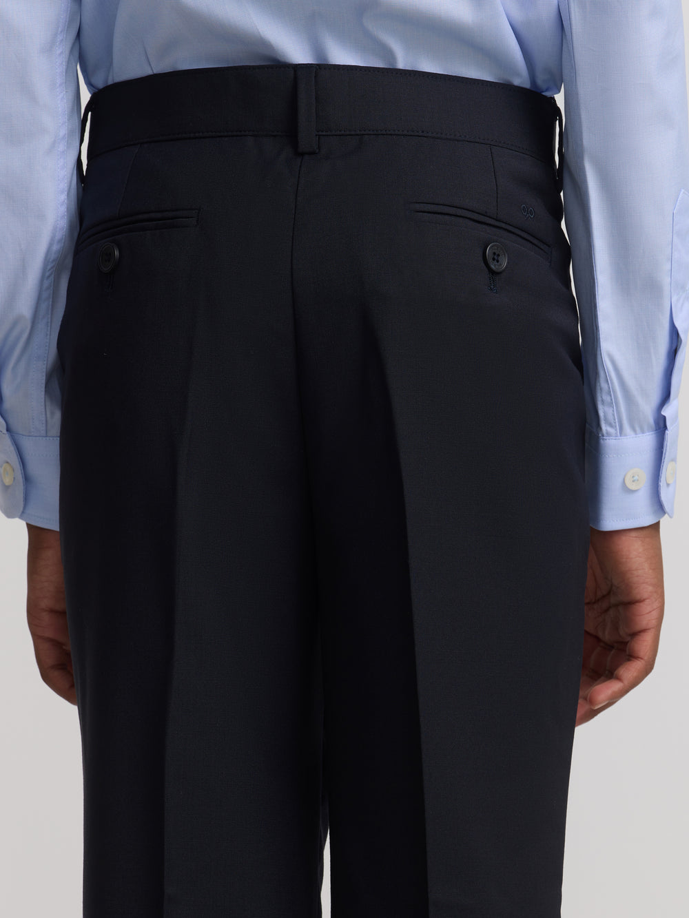 Calças de fato para crianças azul-marinho