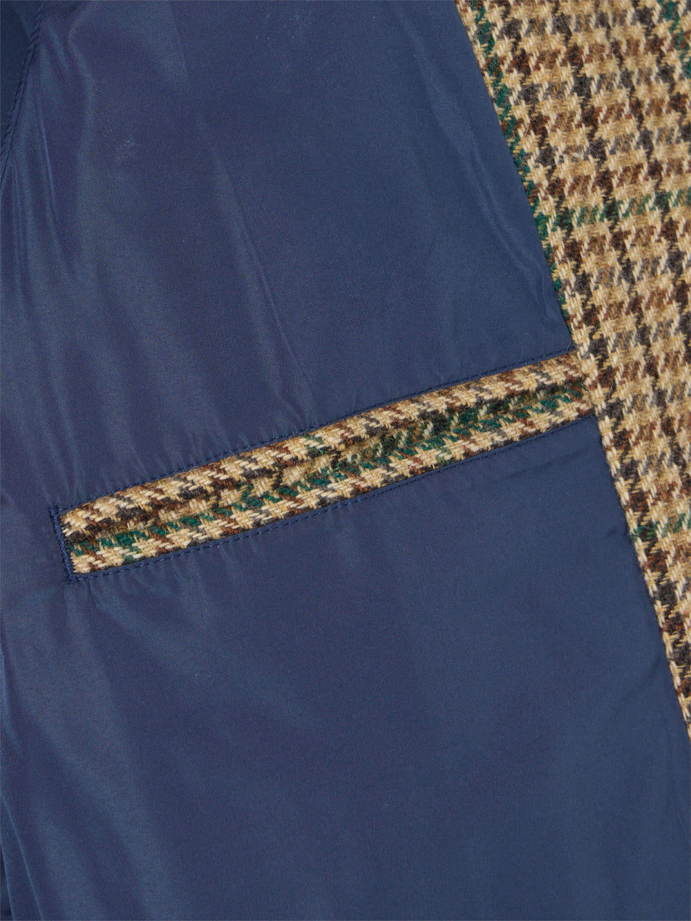 Brown houndstooth casual vest