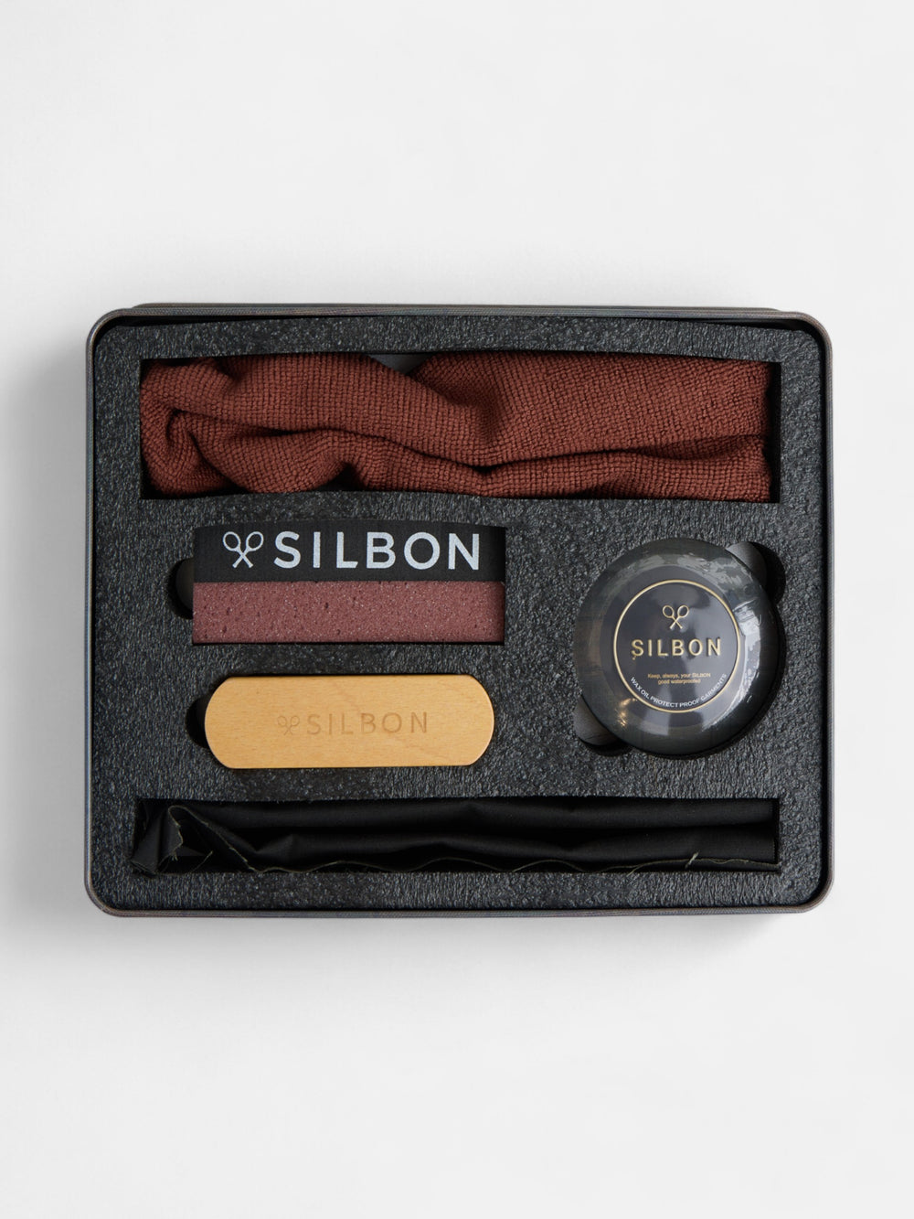 Kit limpieza abrigo encerado verde