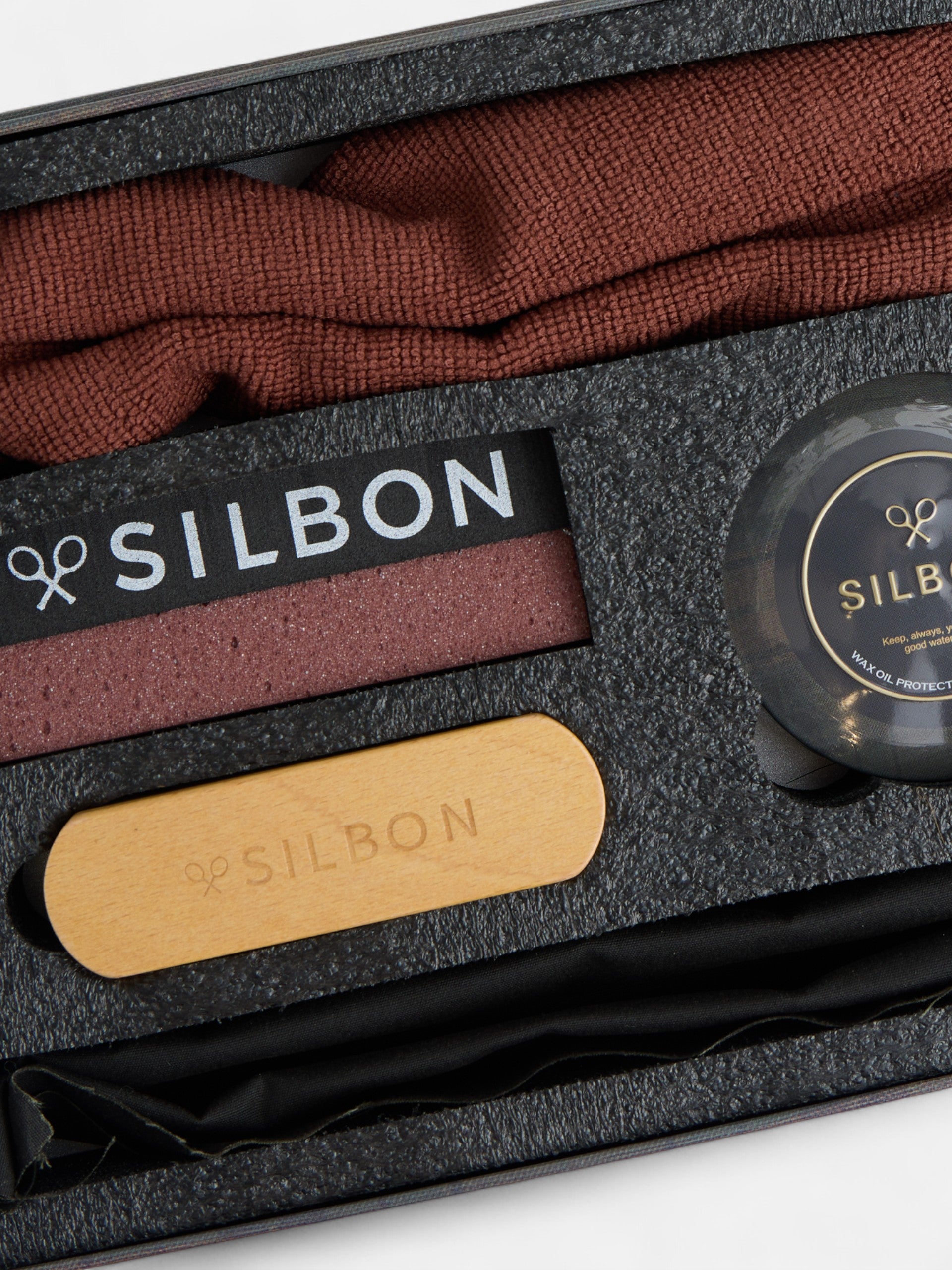 Kit limpieza abrigo kids encerado verde