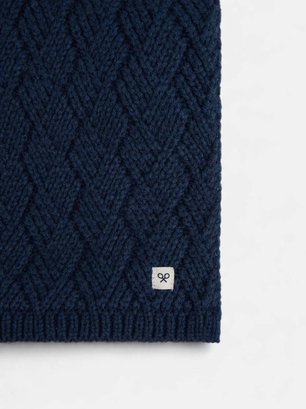 Kids knitted scarf in colors