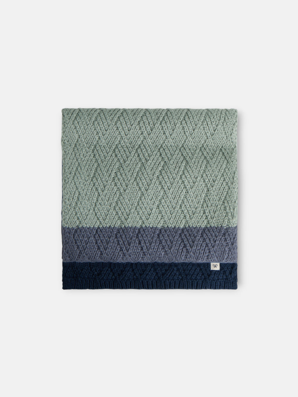 Kids knitted scarf in colors