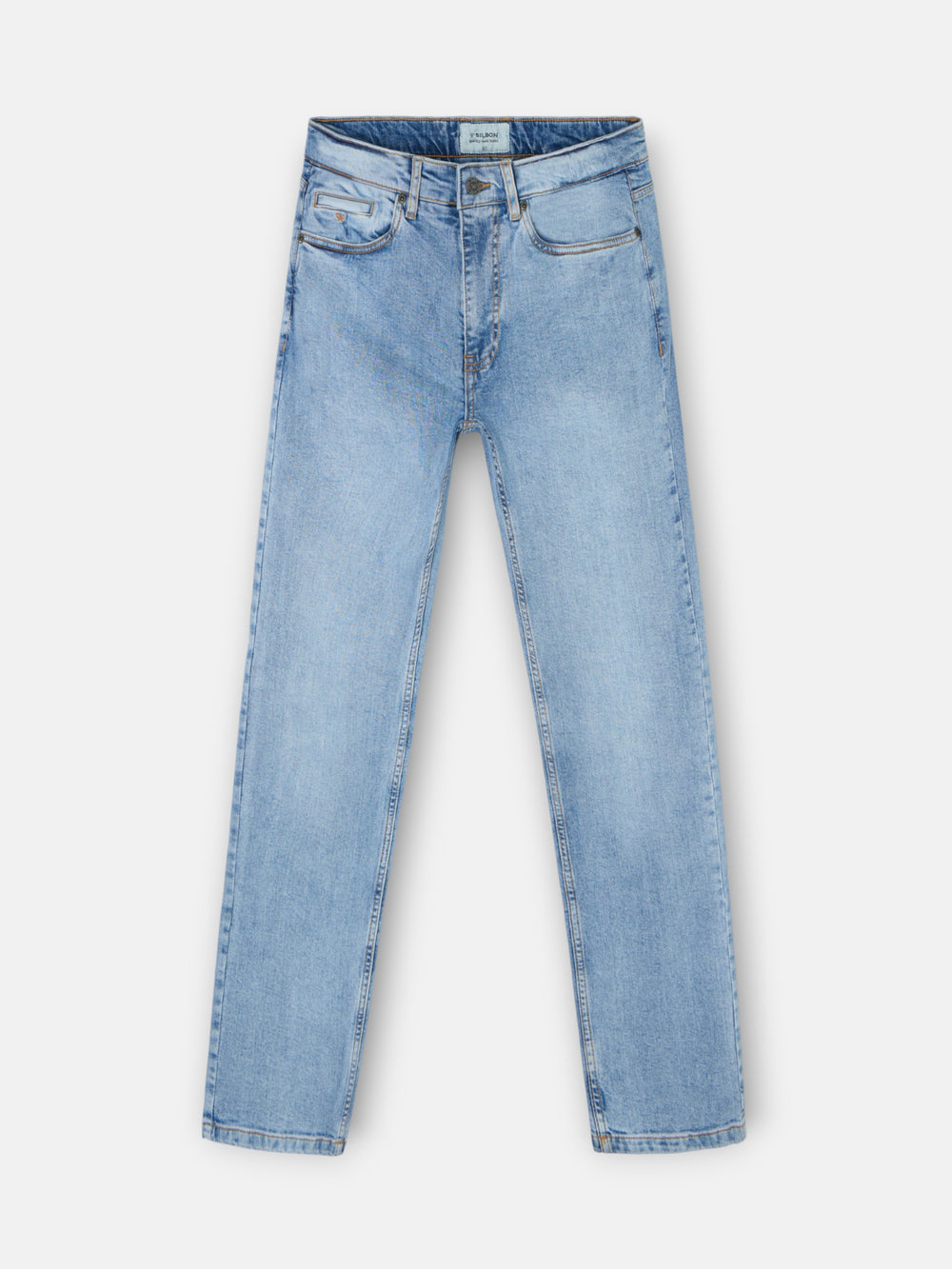 Calças desportivas de ganga azul