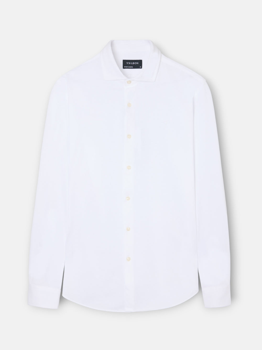 White technical sports shirt