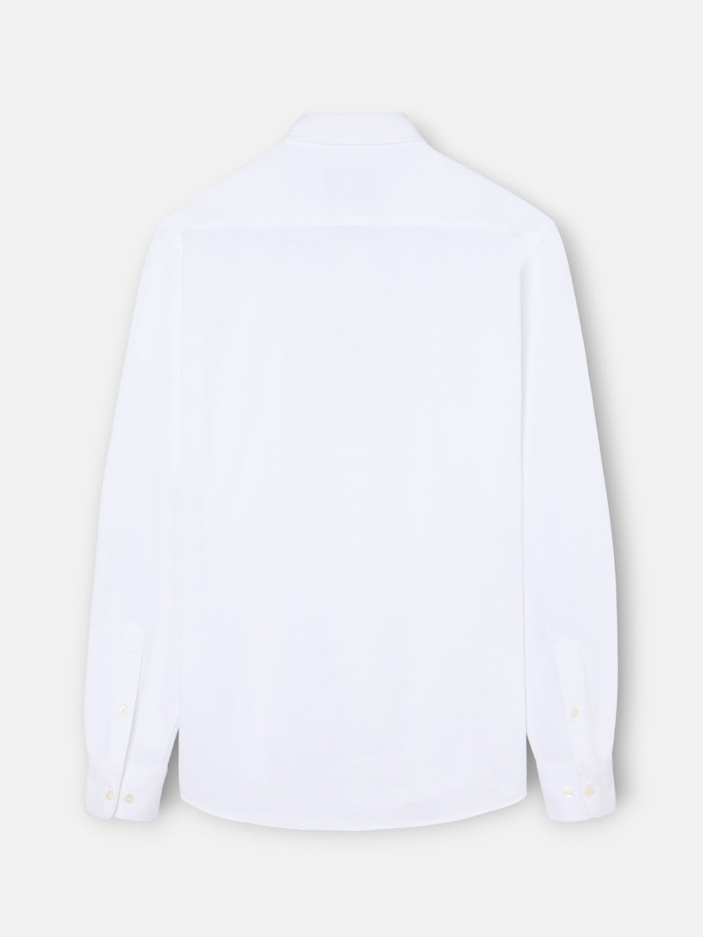 White technical sports shirt