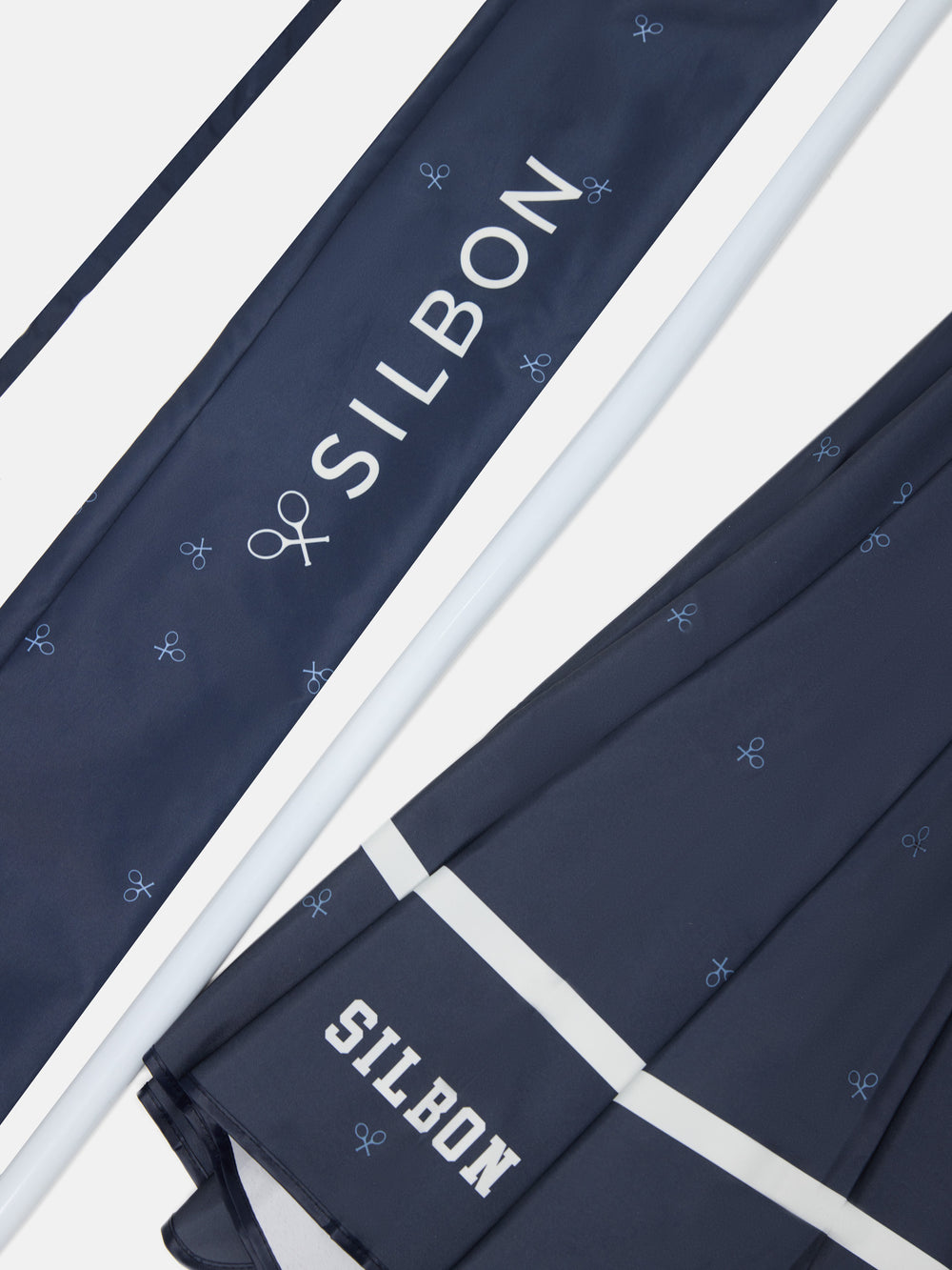 Sombrilla playa Silbon azul marino