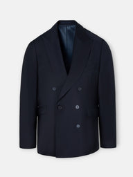 Americana traje cruzado stretch navy