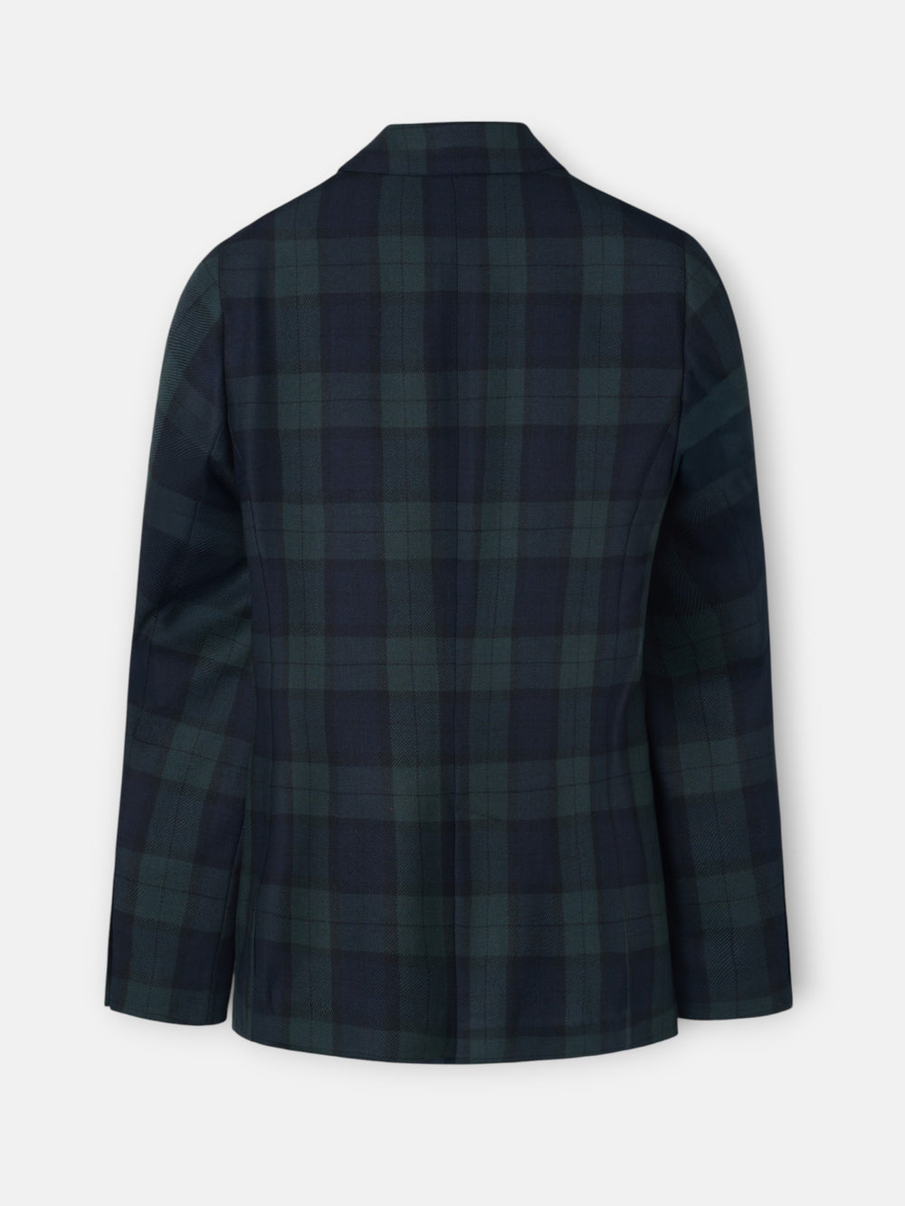 Blazer de xadrez clássico verde