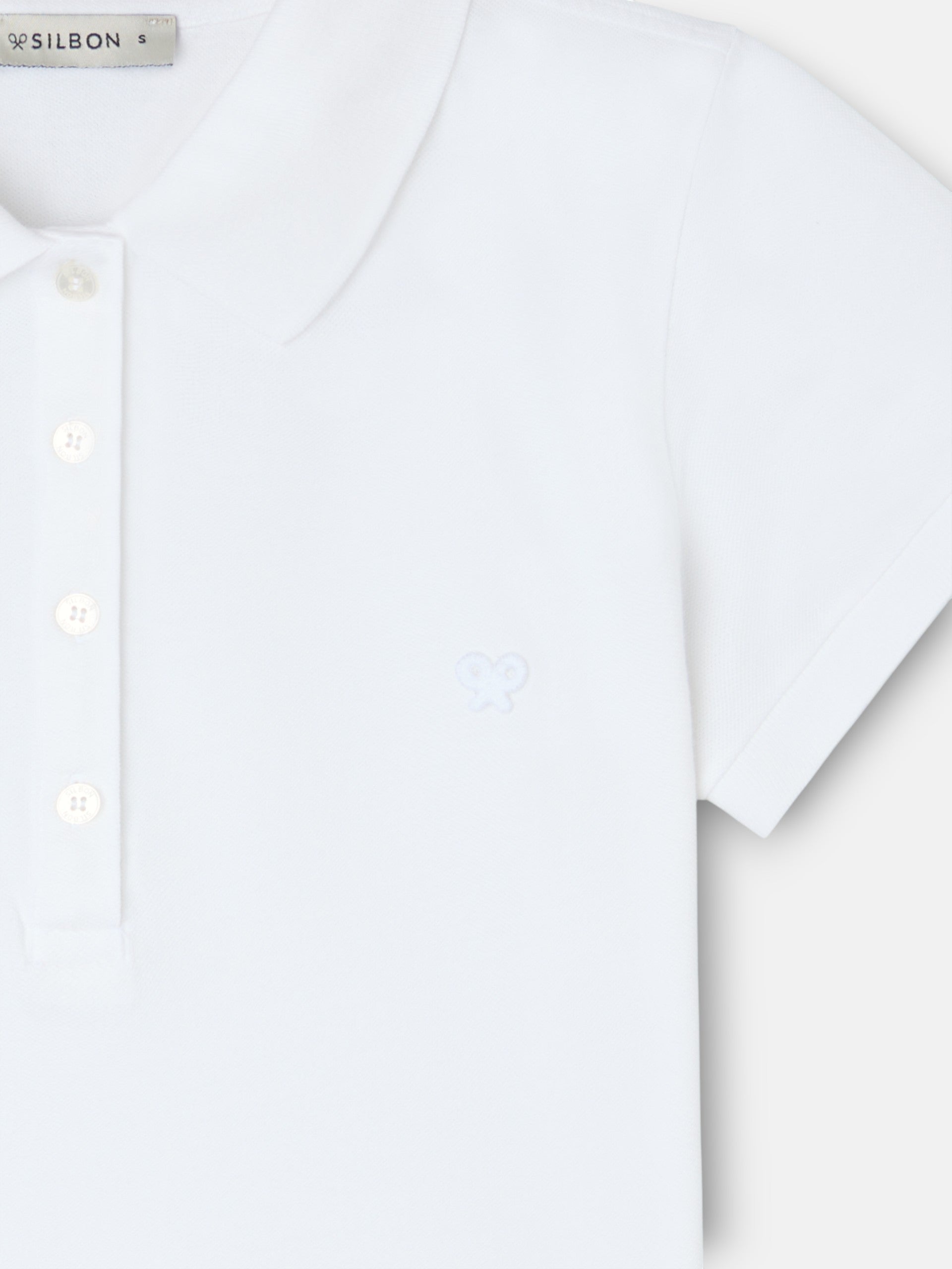 Polo woman clasico blanco