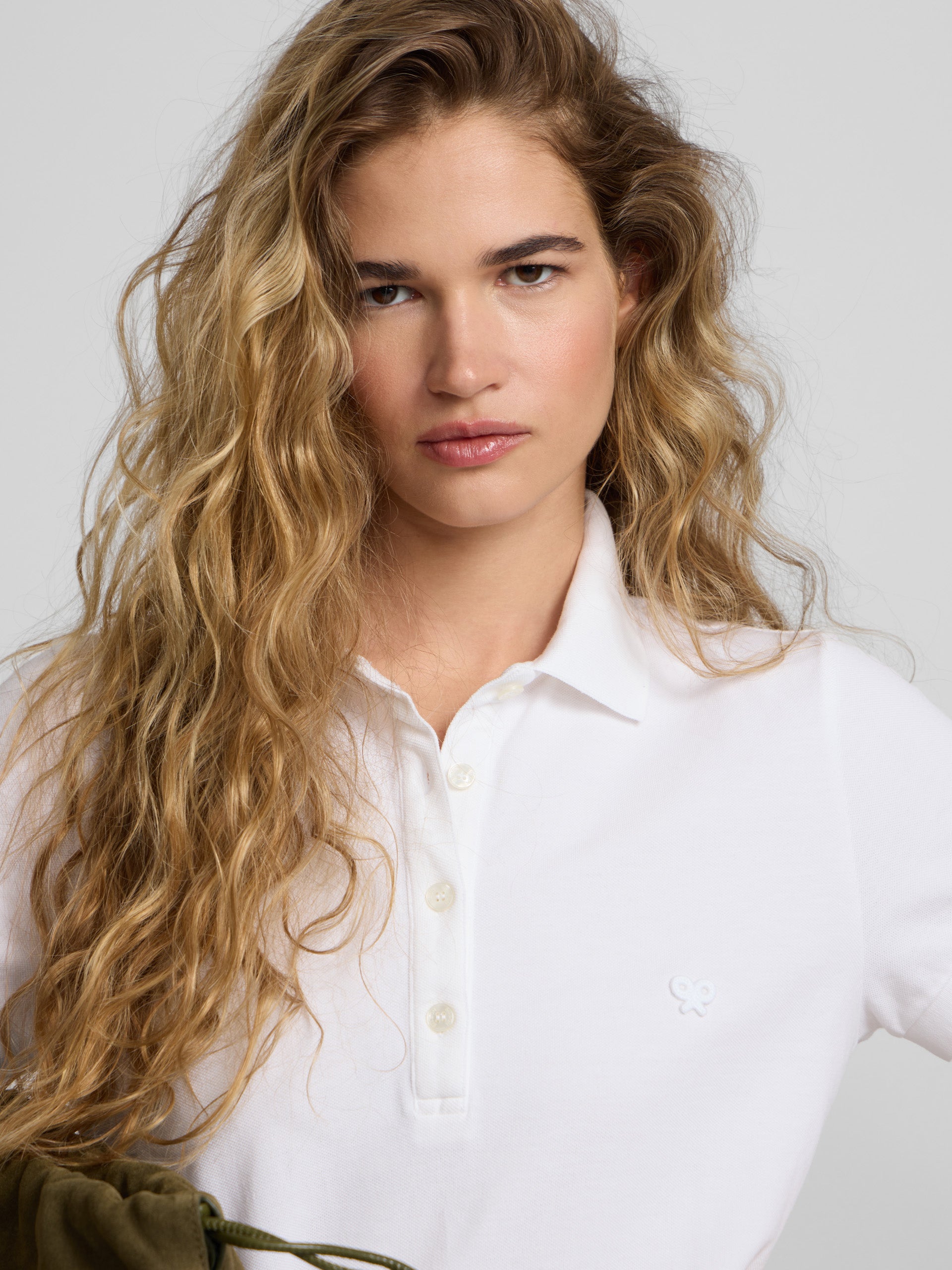 Polo woman clasico blanco
