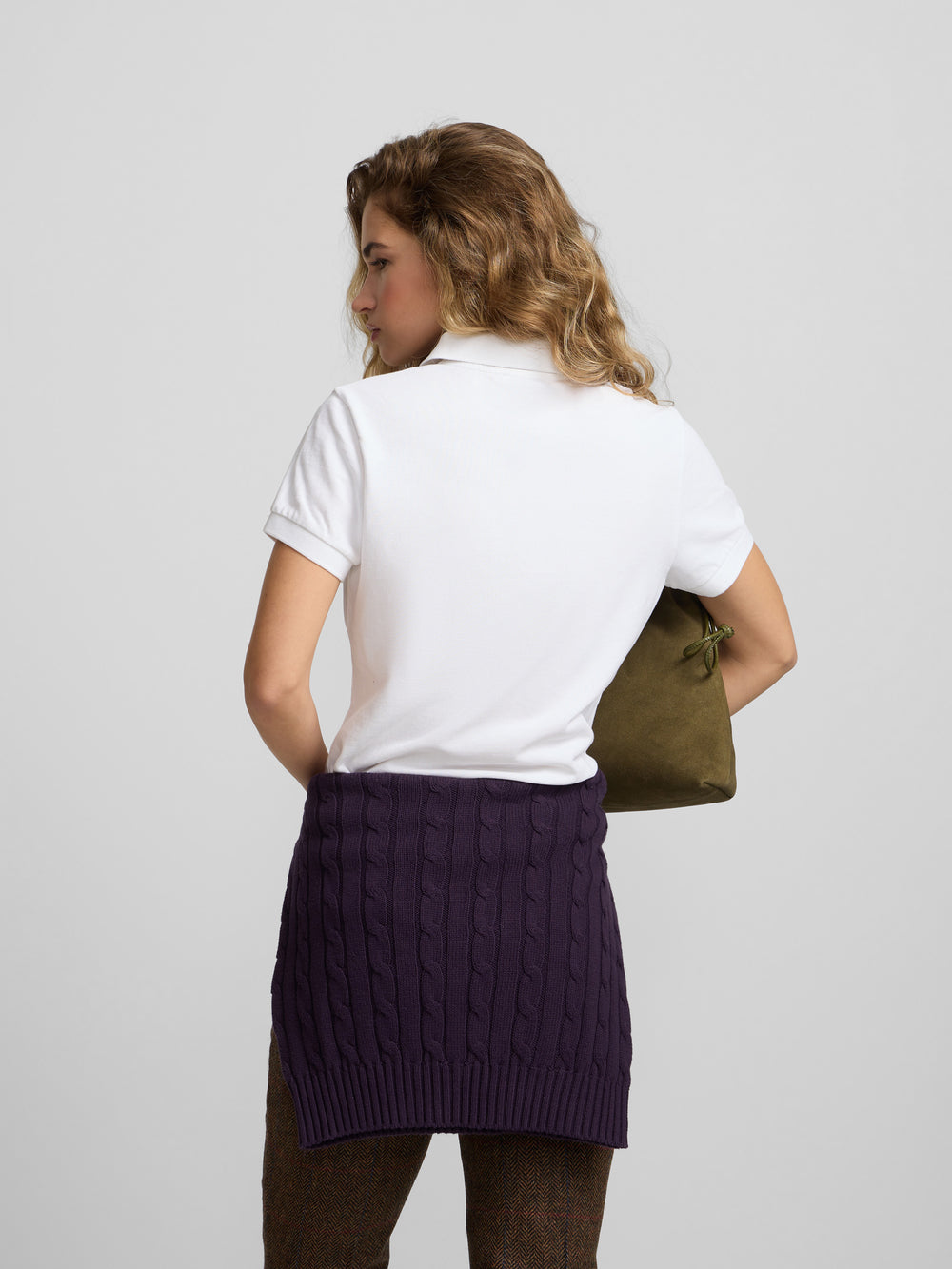 Polo woman clasico blanco