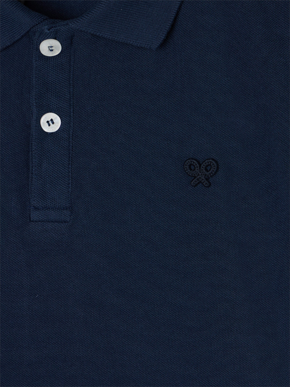 Polo girl clasico azul marino