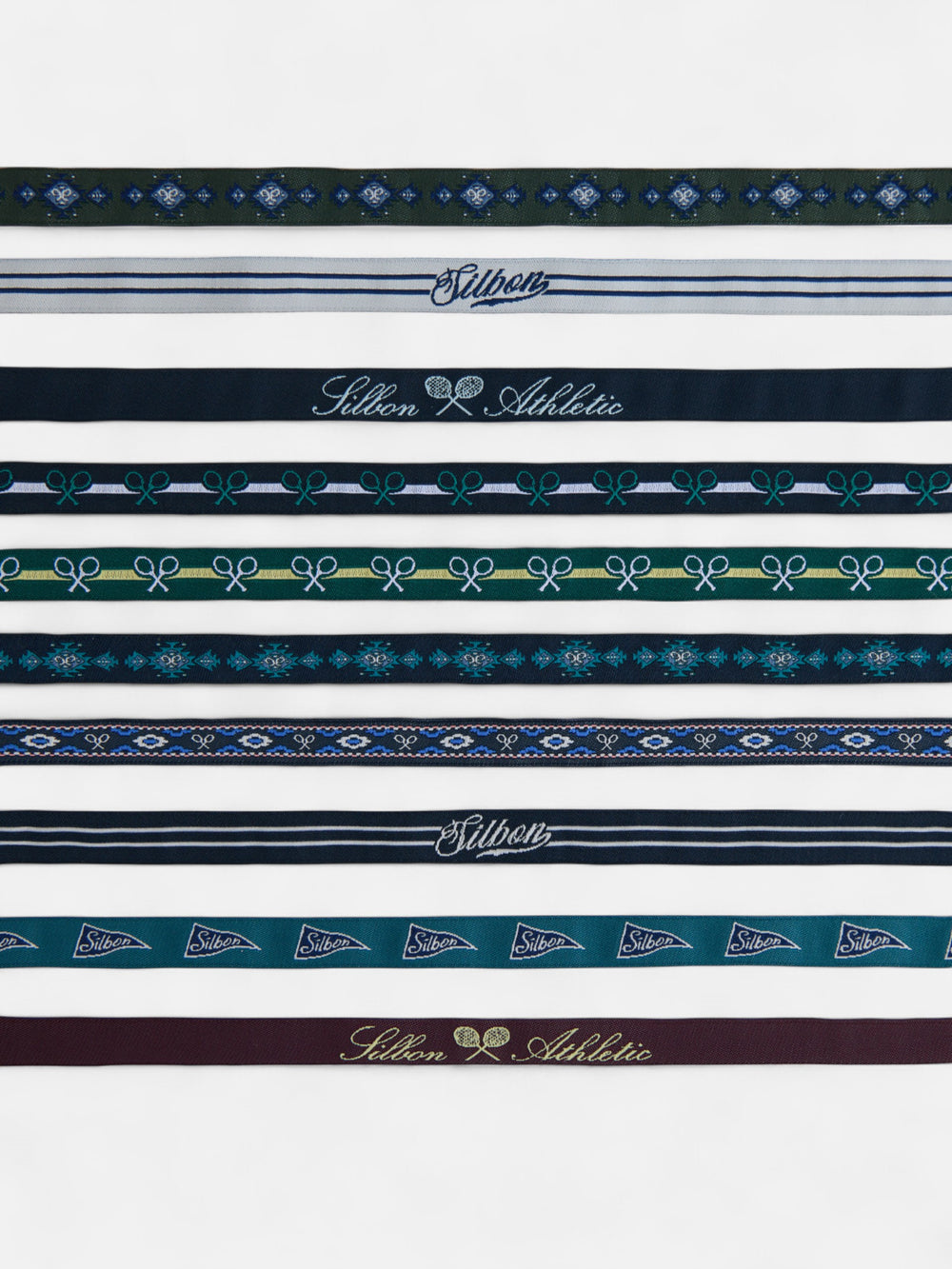 Pack de 10 pulseiras Silbon