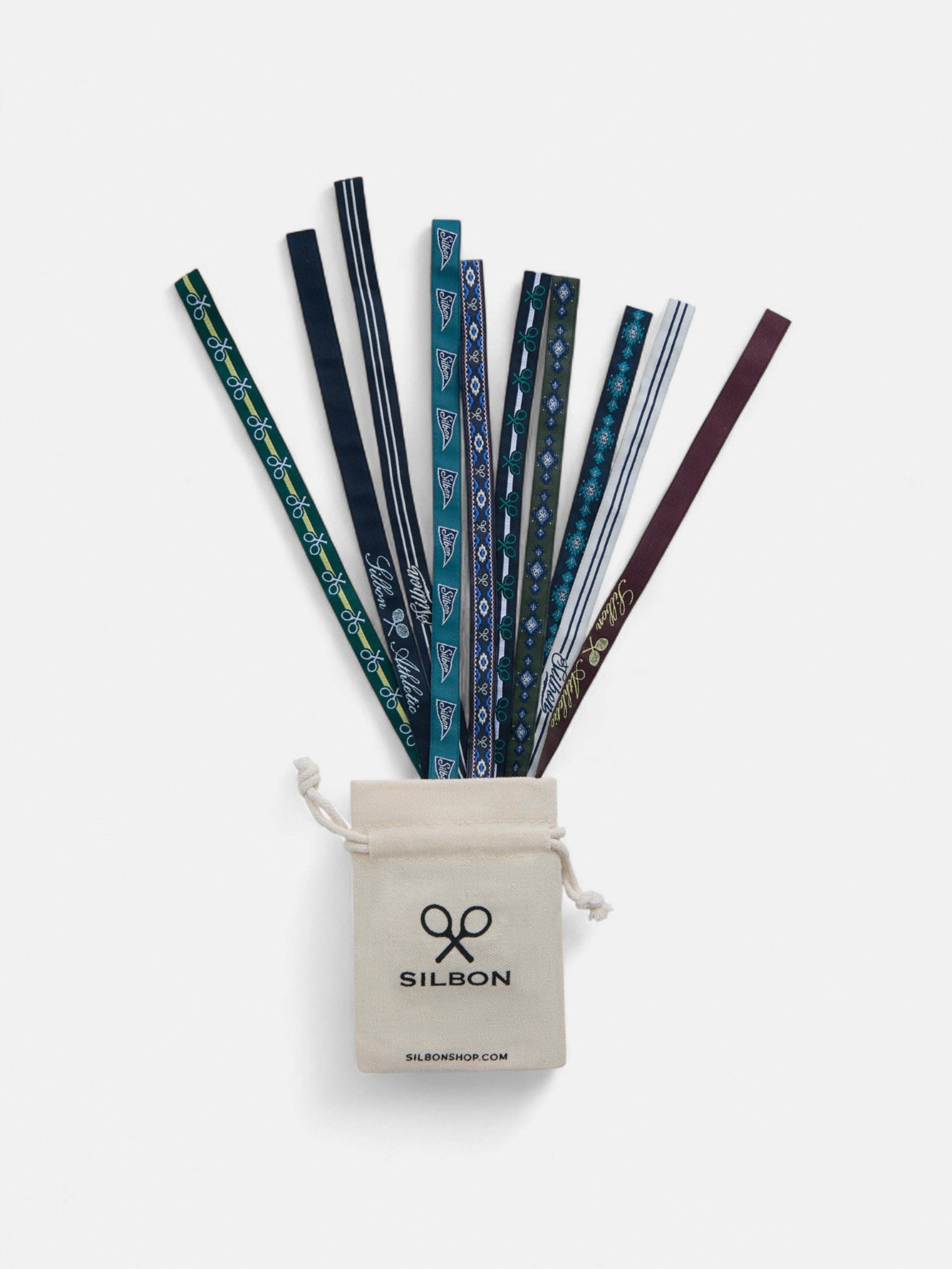 Pack of 10 Silbon bracelets