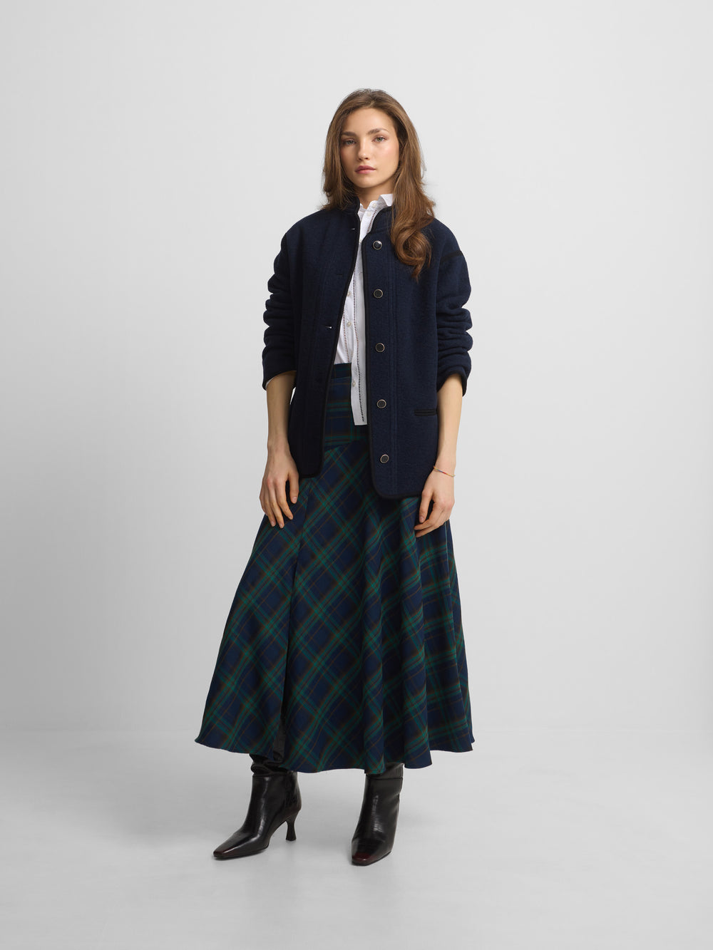 Chaqueta austriaca azul