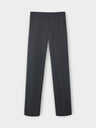 Pantalon traje cruzado stretch grey