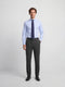 Pantalon traje cruzado stretch grey