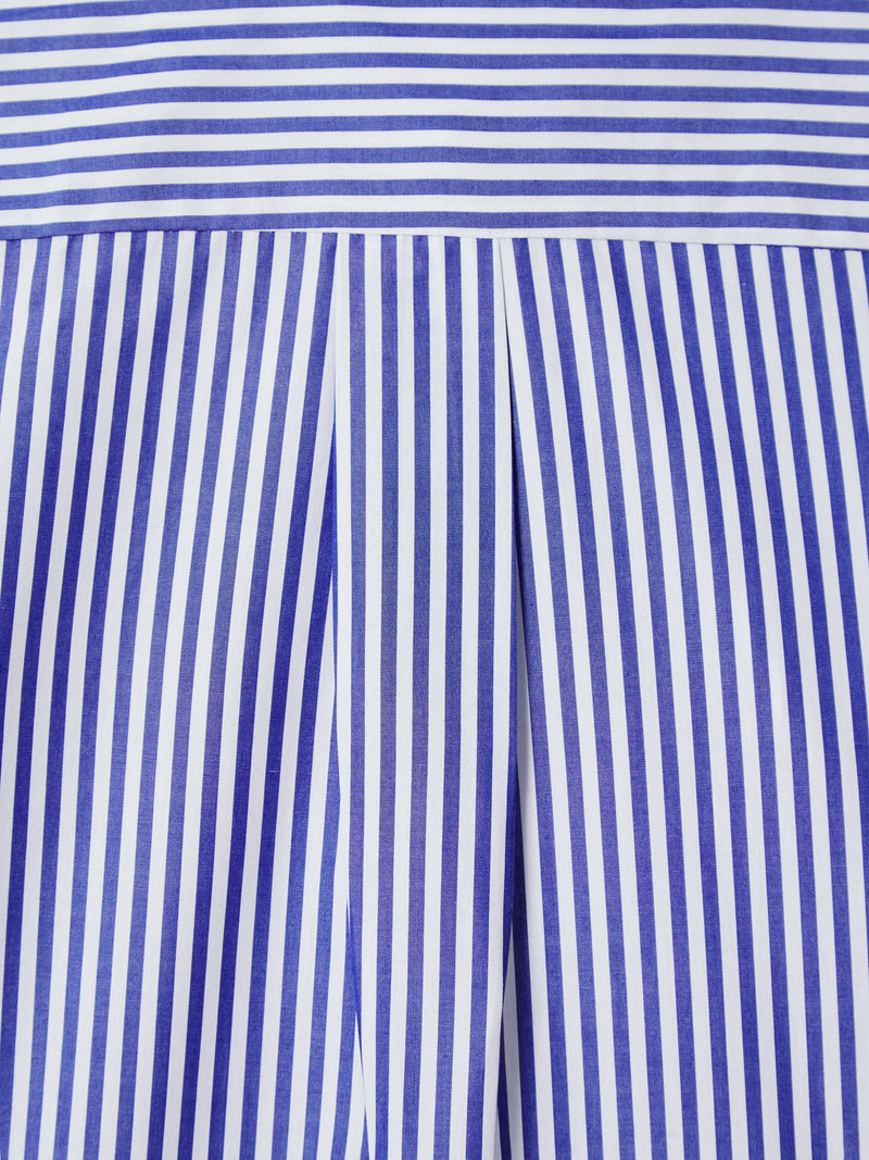 Women's shirt blue and white stripes