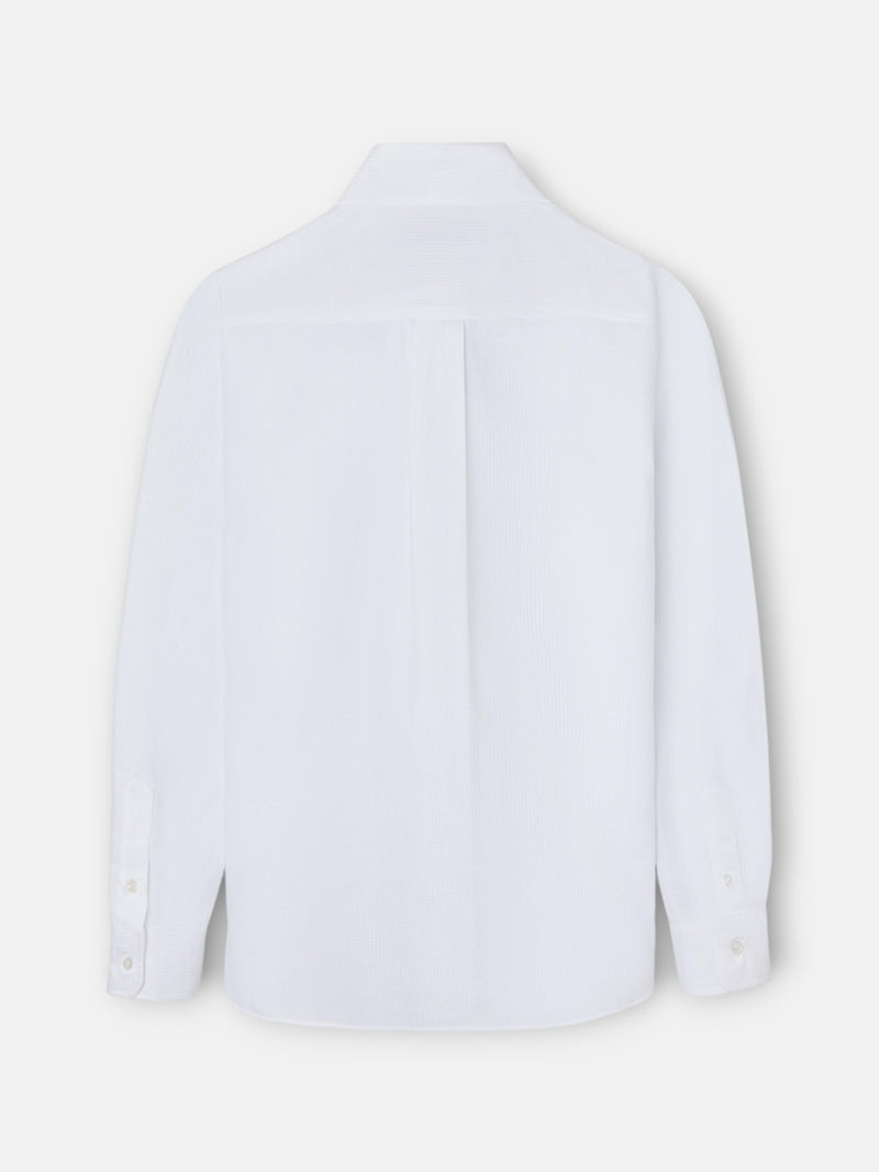 Chemise femme oxford blanc
