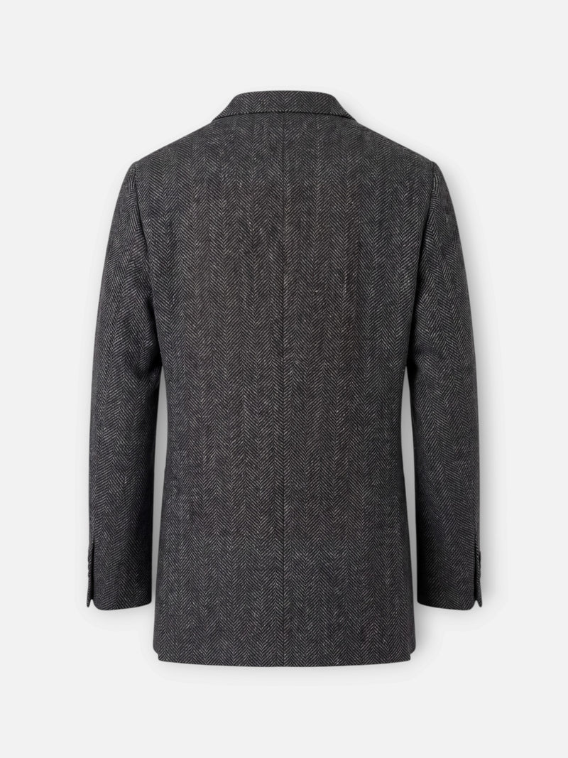 Grey Herringbone MTM Suit