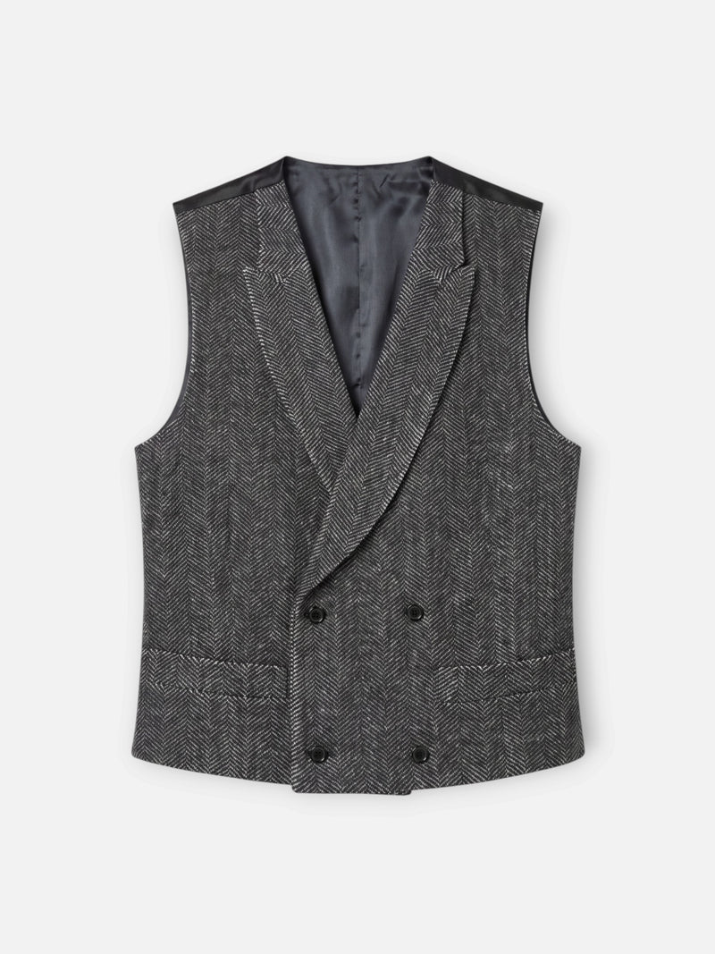 Grey Herringbone MTM Suit
