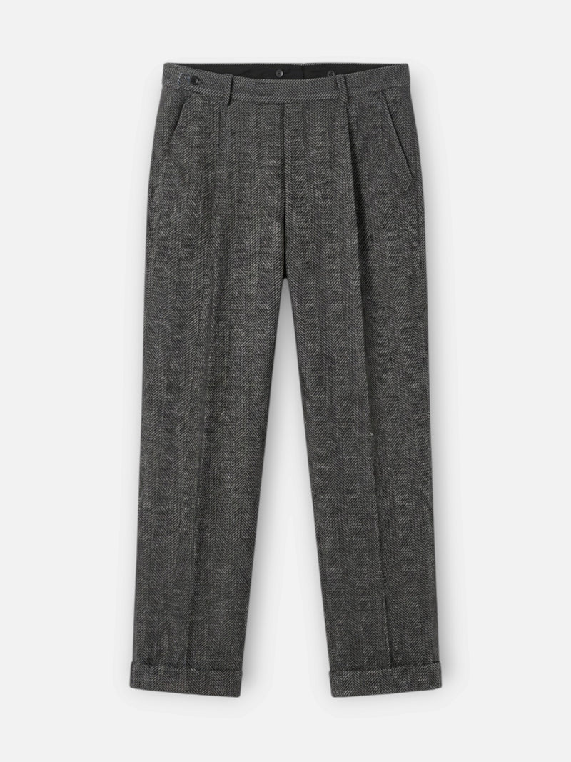 Grey Herringbone MTM Suit