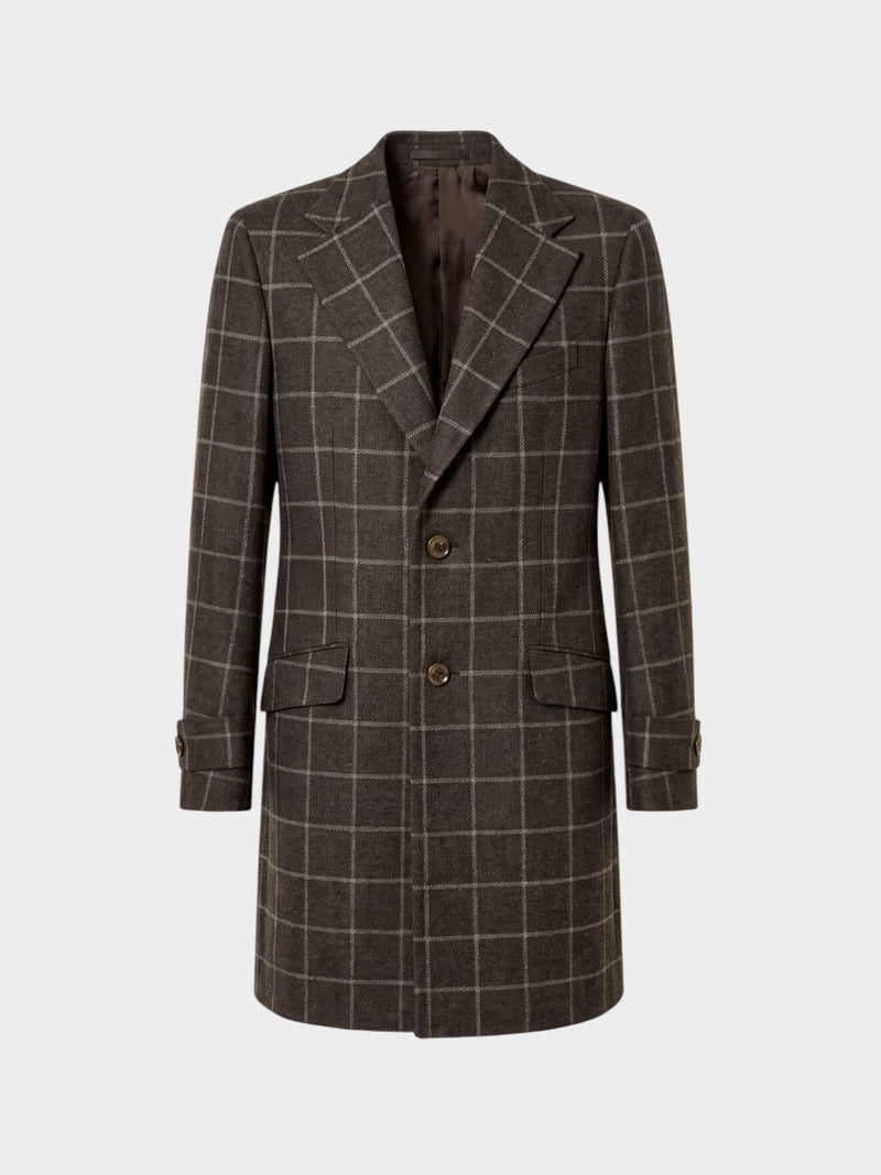 Green Checked MTM Coat