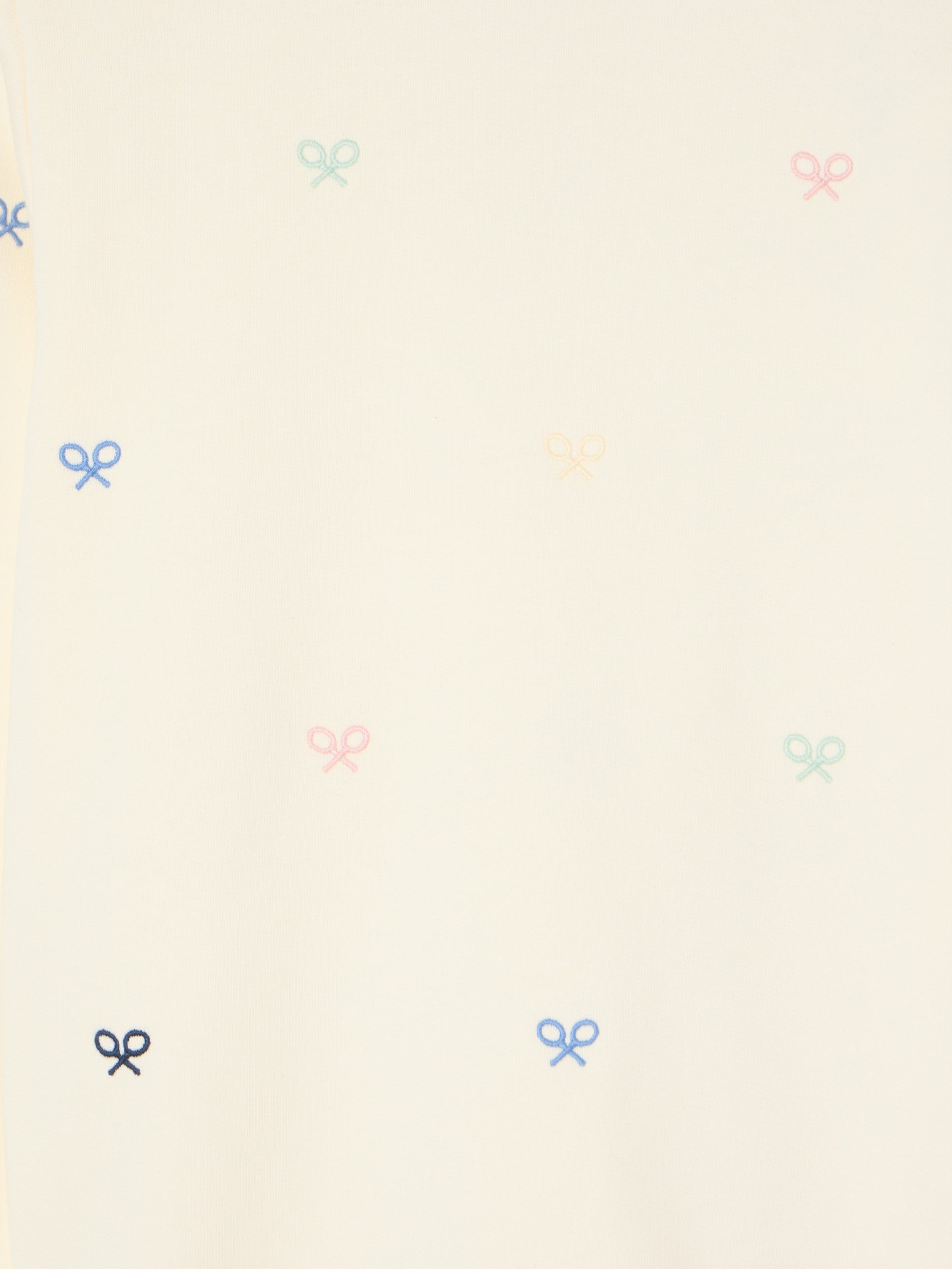 Sweat-shirt multi-raquettes pour enfants blanc