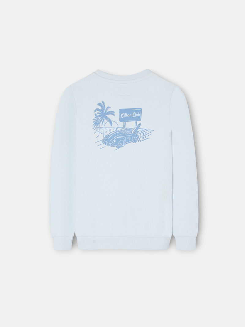 Sweatshirt kids Silbon club azul