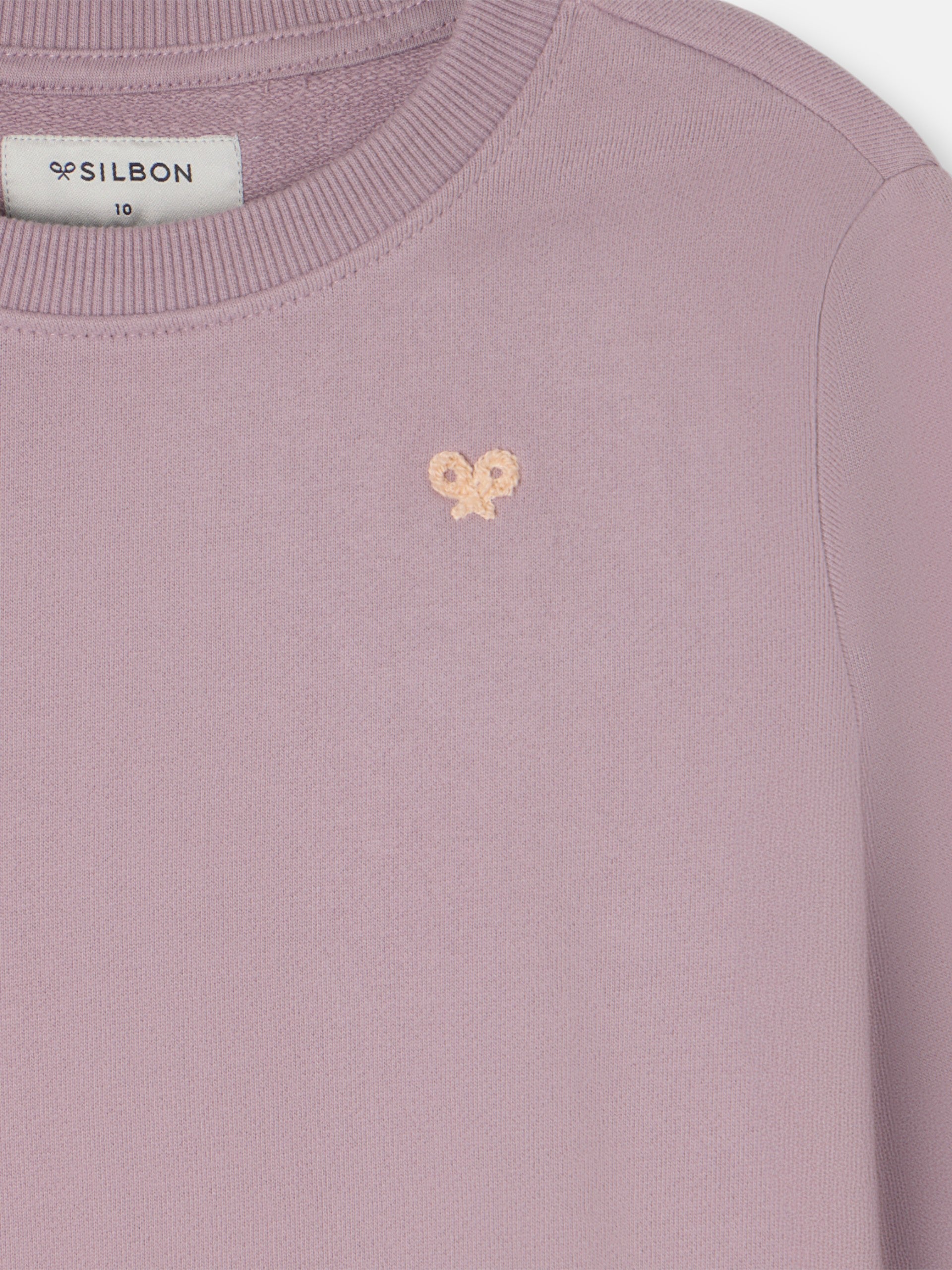 Sudadera kids Silbon club burdeos