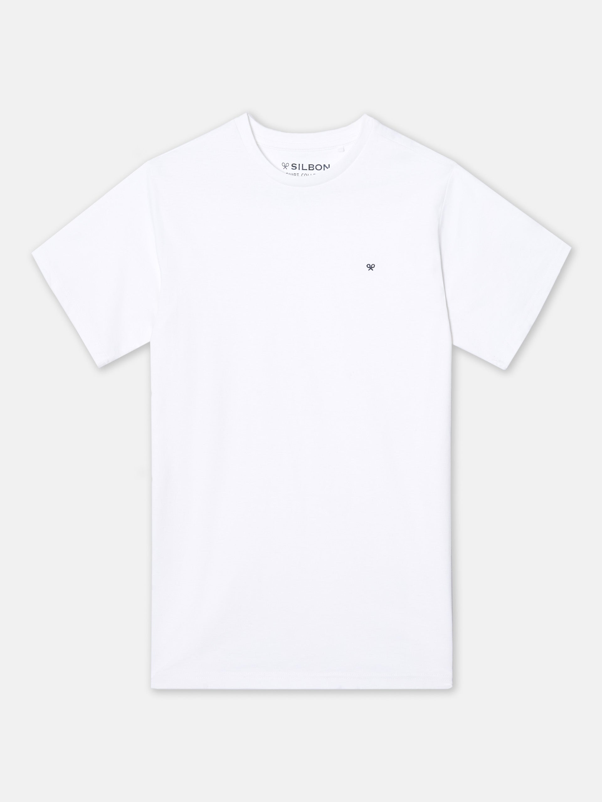 Pack 2x camiseta miniraqueta blanca marina