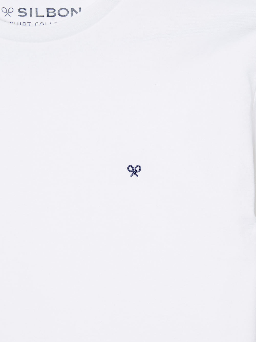 Pack 2x camiseta miniraqueta blanca marina