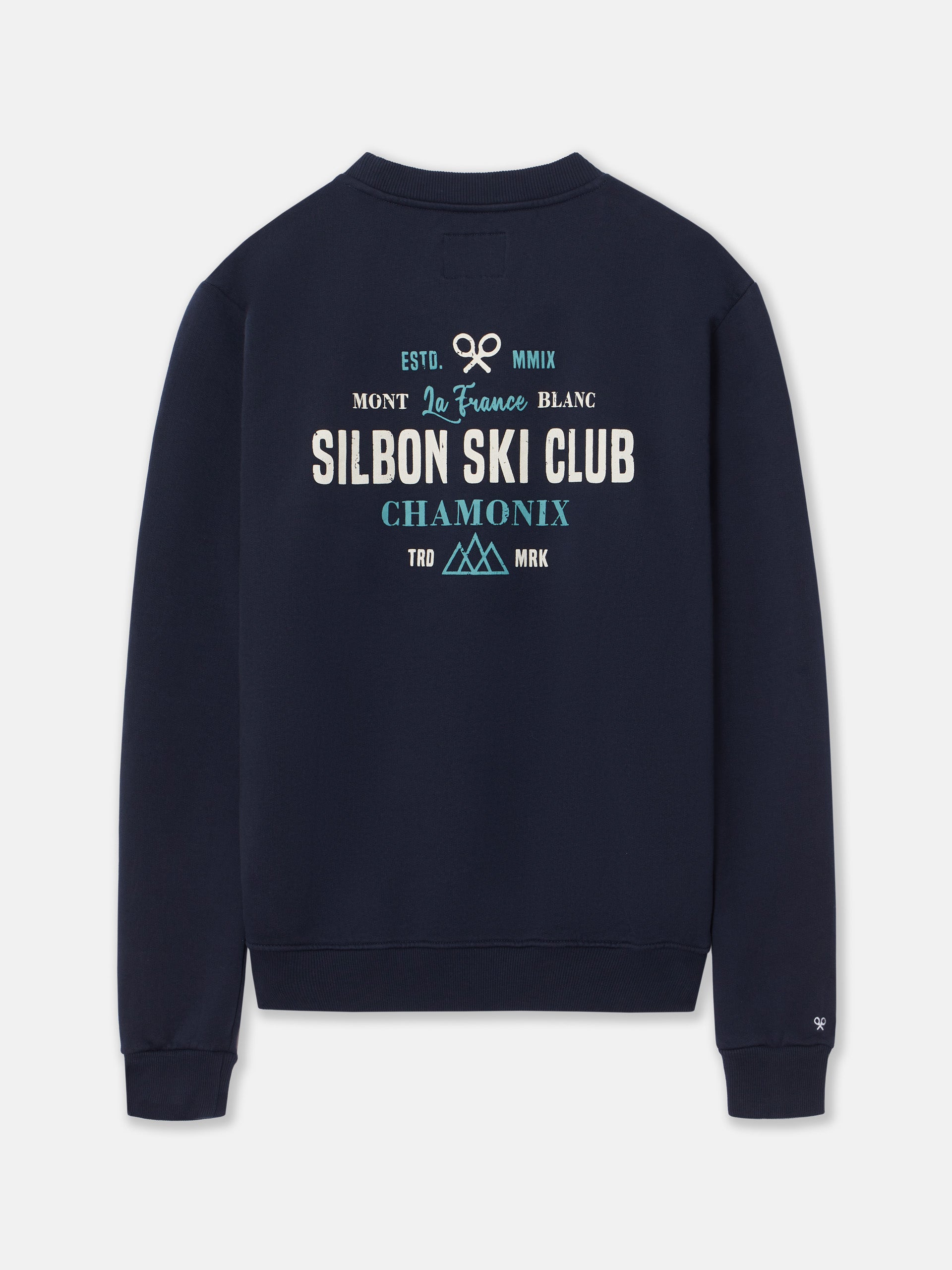 Sudadera ski club azul marino