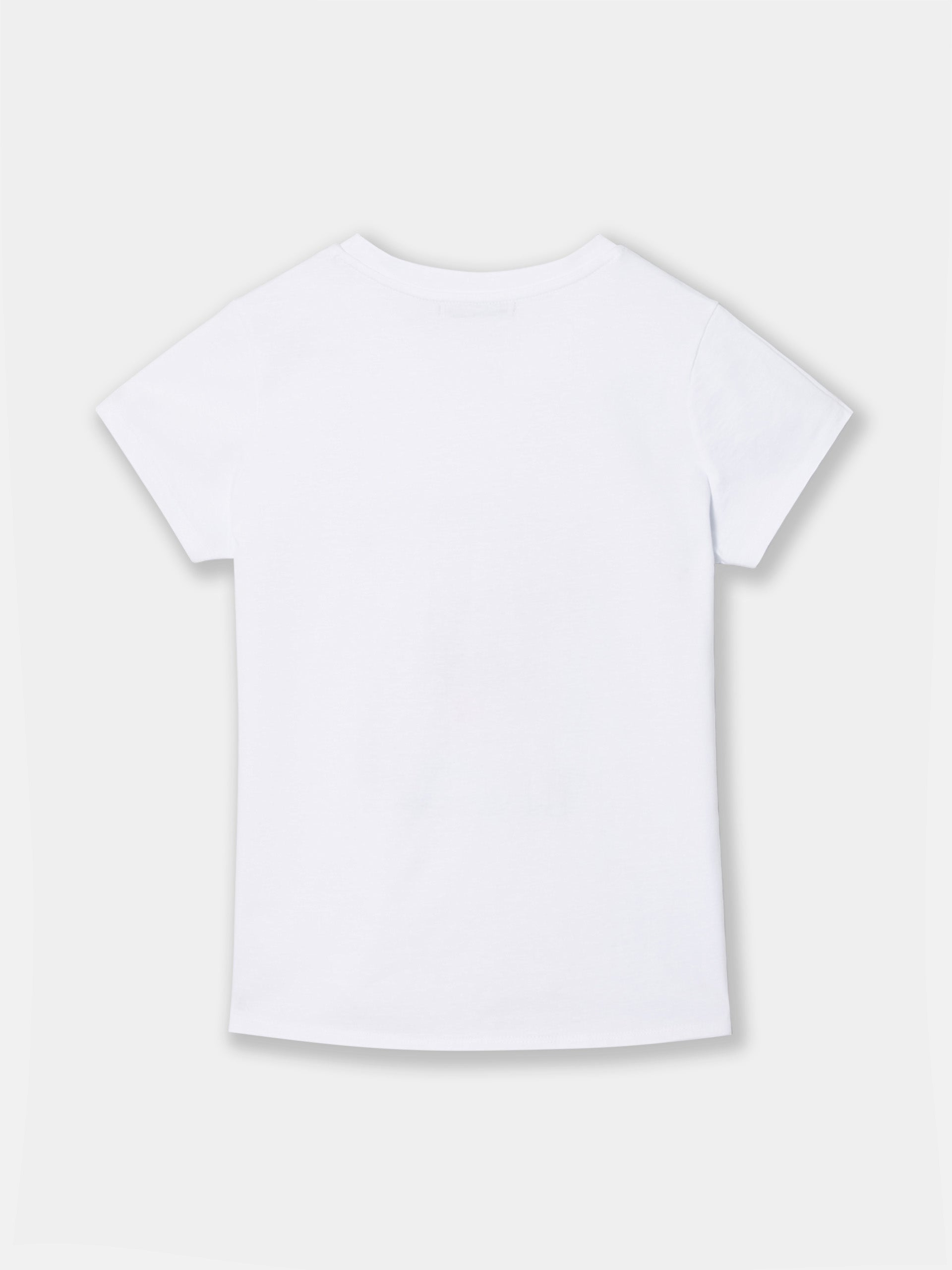 Camiseta woman estampada blanca