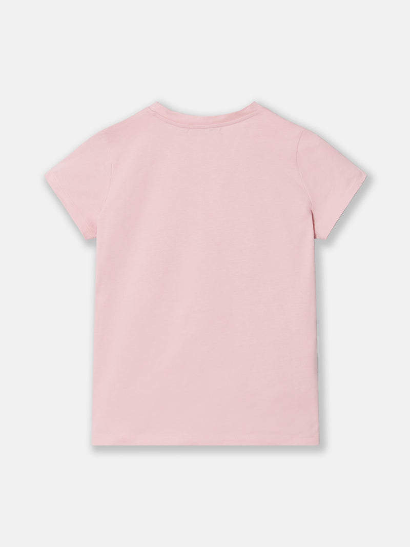 Camiseta woman clasica rosa claro