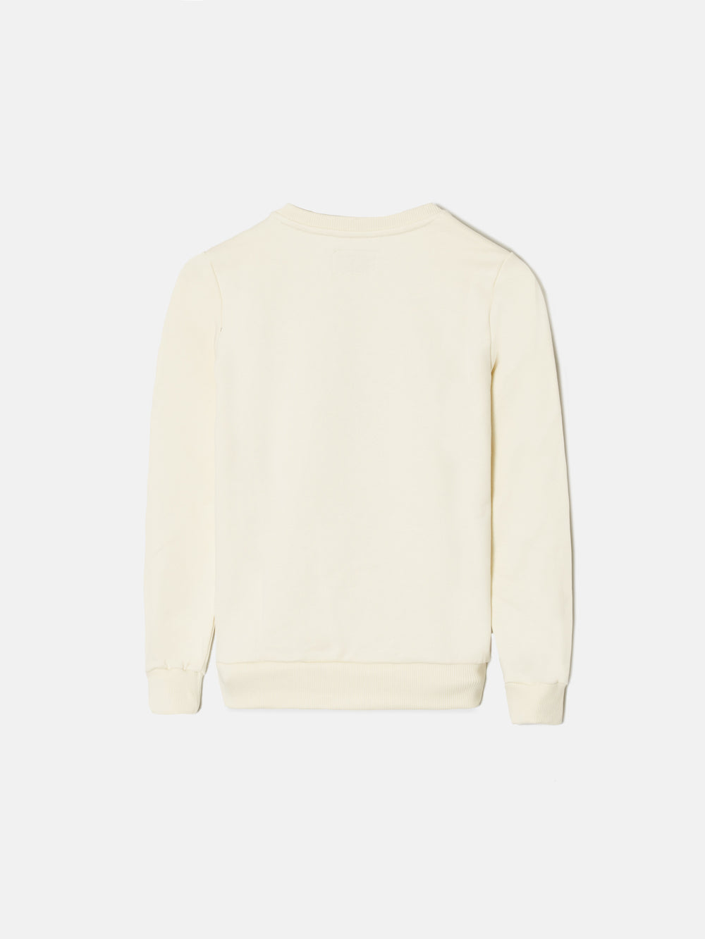 Sudadera kids raqueta media crema